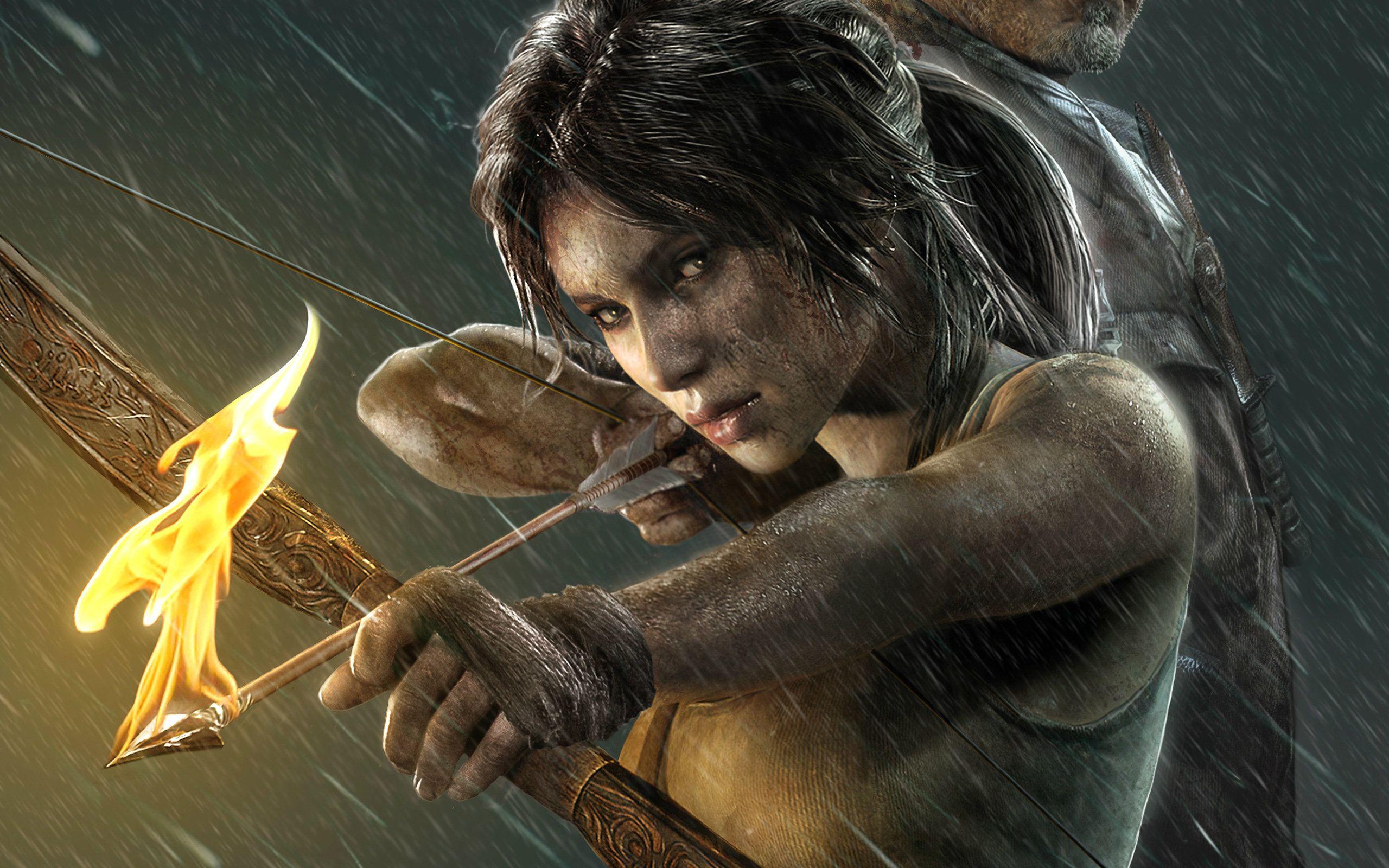2560x1600 Lara Croft Tomb Raider 2013 wallpaper