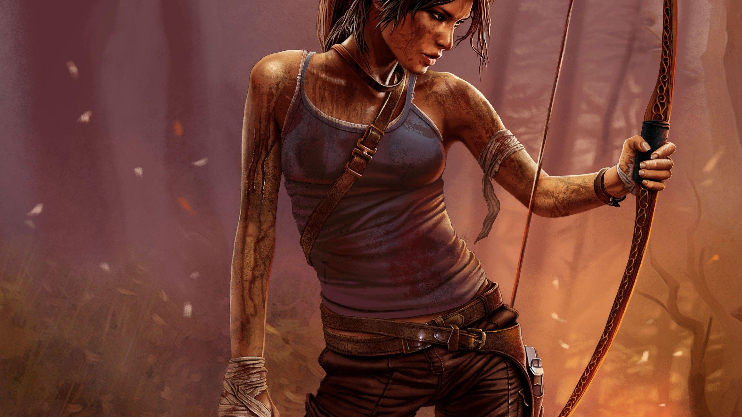2560x1440 video Games, Tomb Raider, Tomb Raider 2013 Wallpaper HD / Desktop