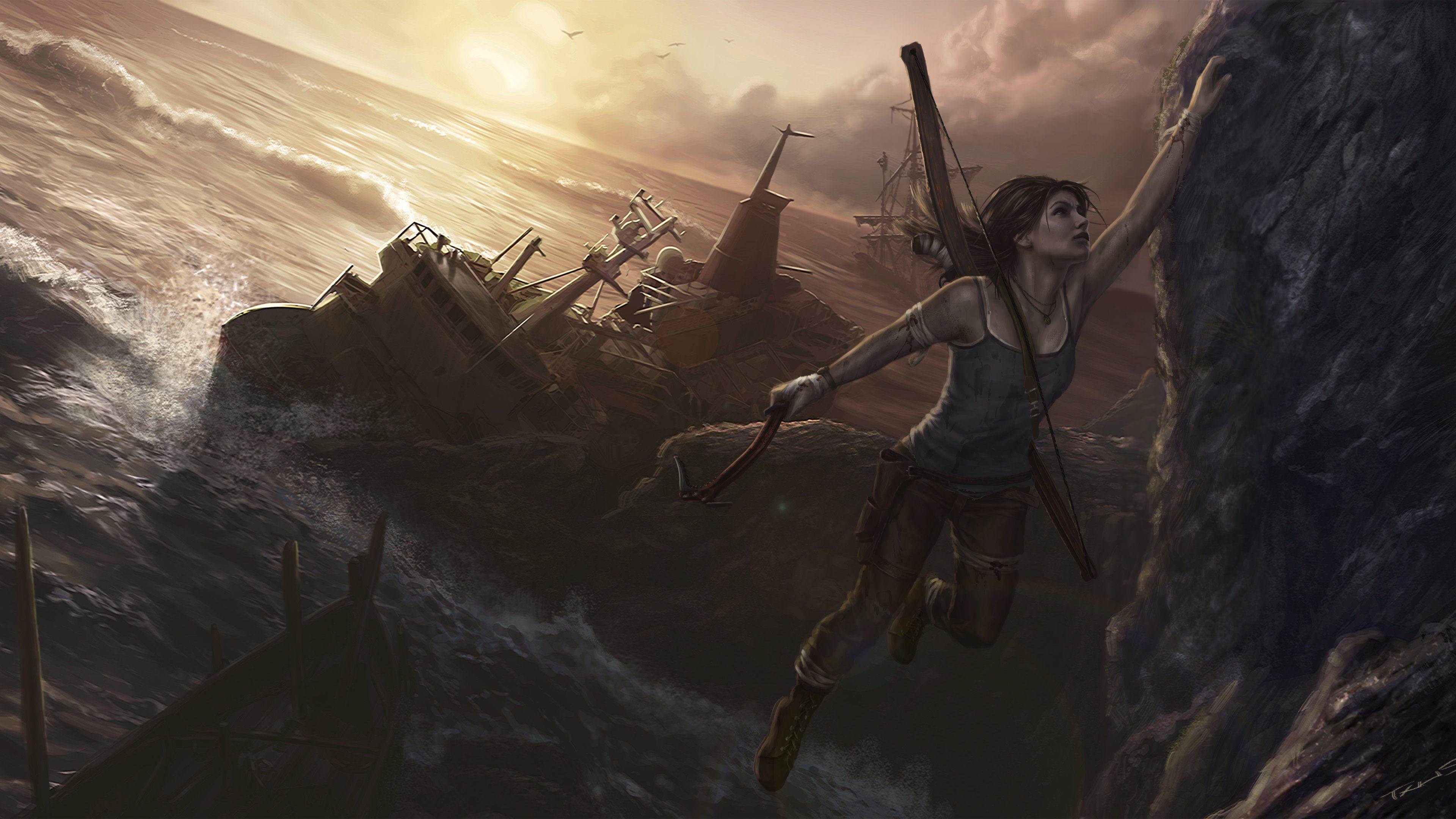 3840x2160 Rise of The Tomb Raider 2013 Wallpaper. Tomb raider art, Tomb