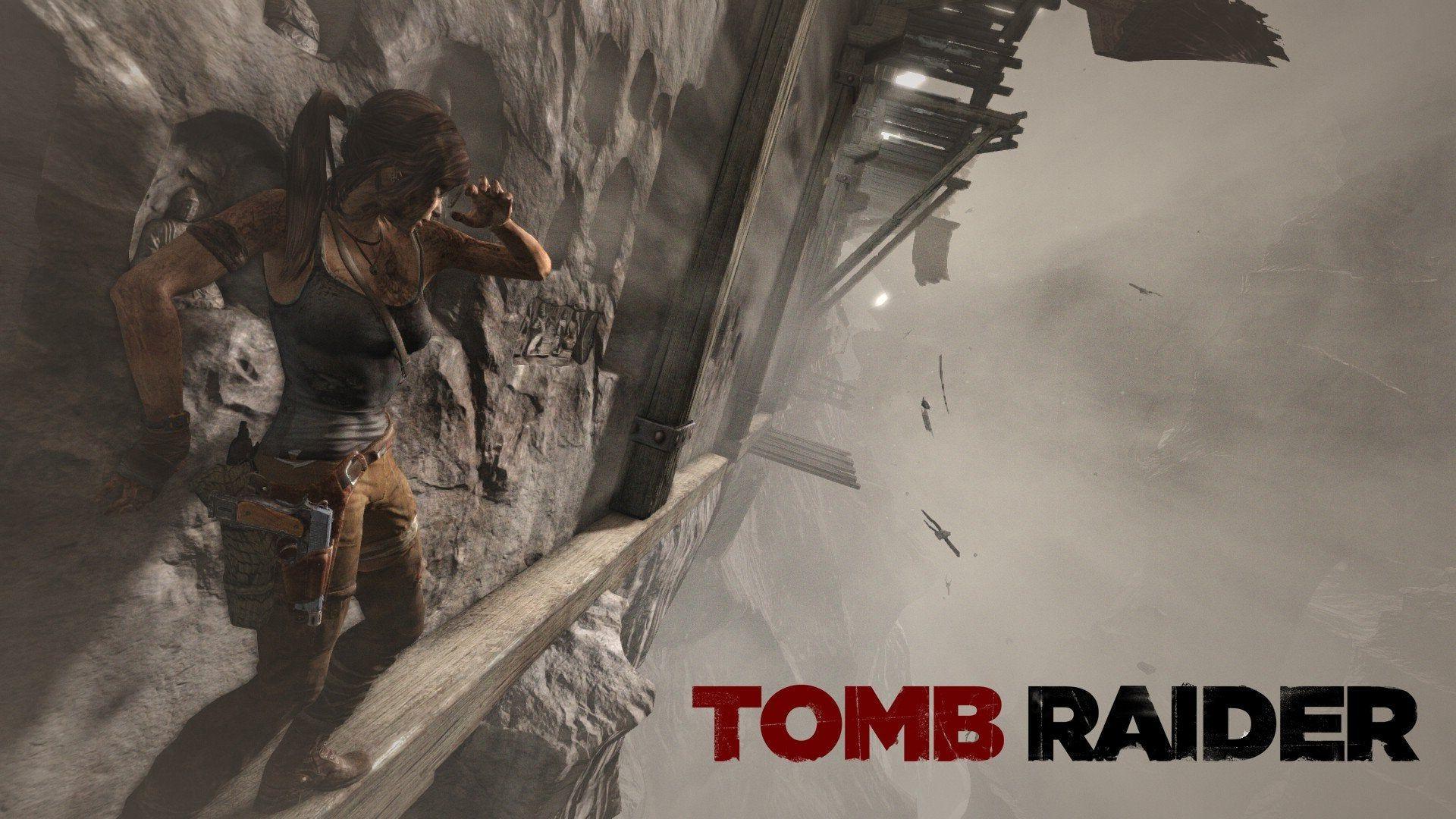 1920x1080 A wallpaper I made from a screenshot of Tomb Raider (2013)
