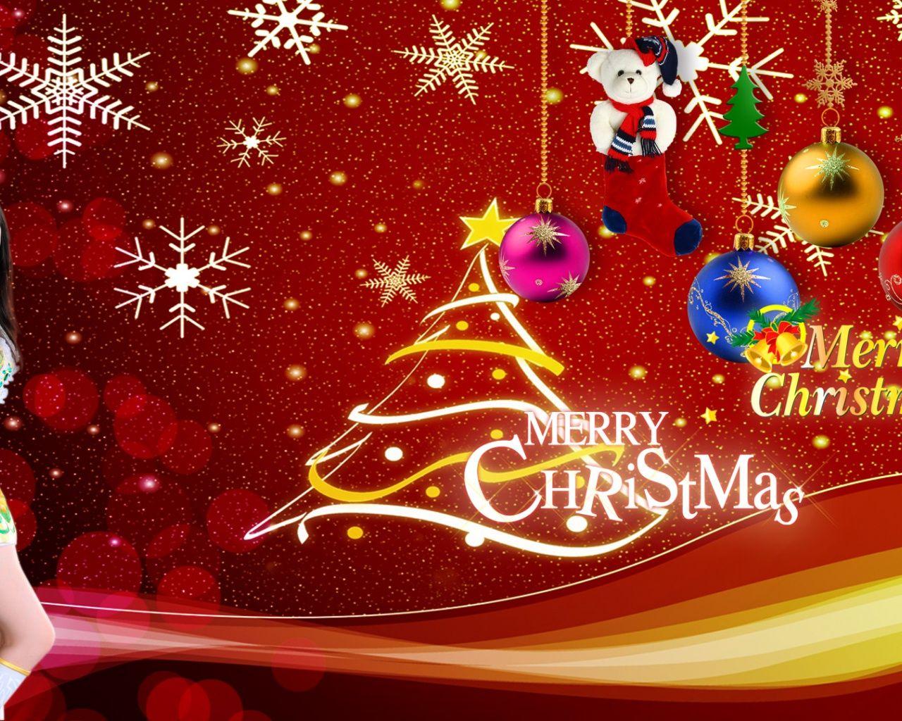1280x1024 Christmas desktop PC and Mac wallpaper