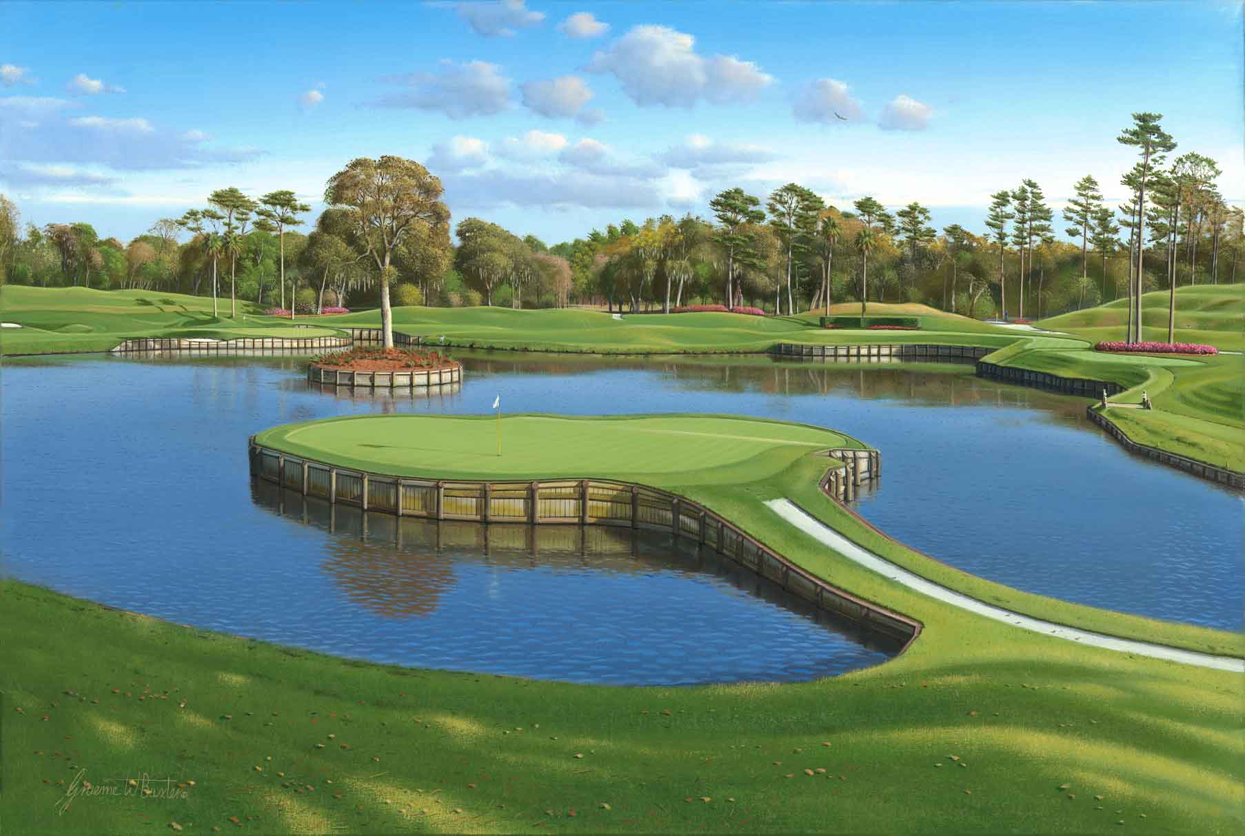 1806x1213 Famous Golf Holes Wallpaper