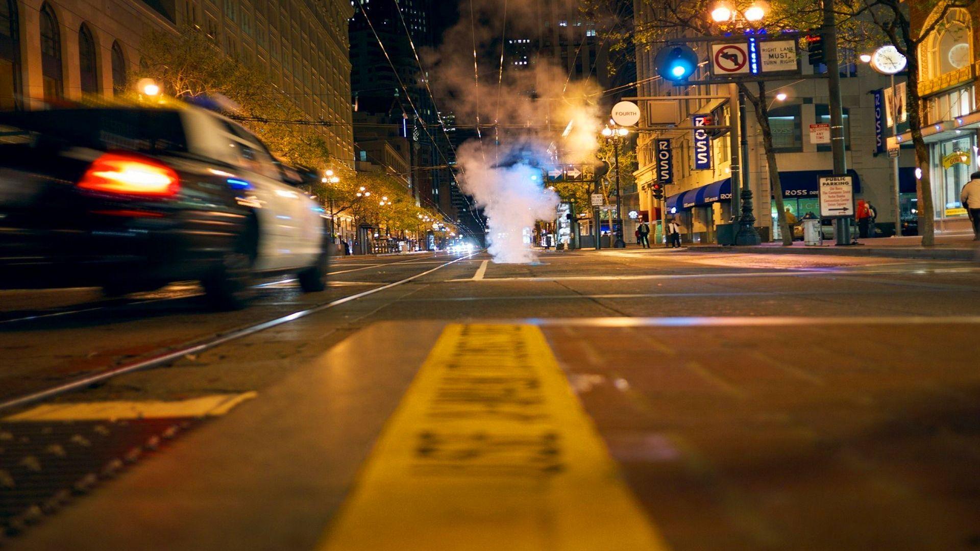 1920x1080 Urban city streets police wallpaperx1080