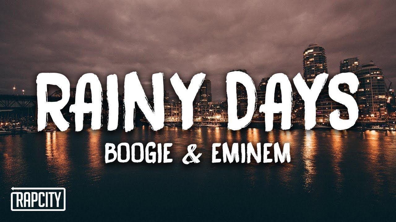 1280x720 Eminem Rainy Days Wallpaper