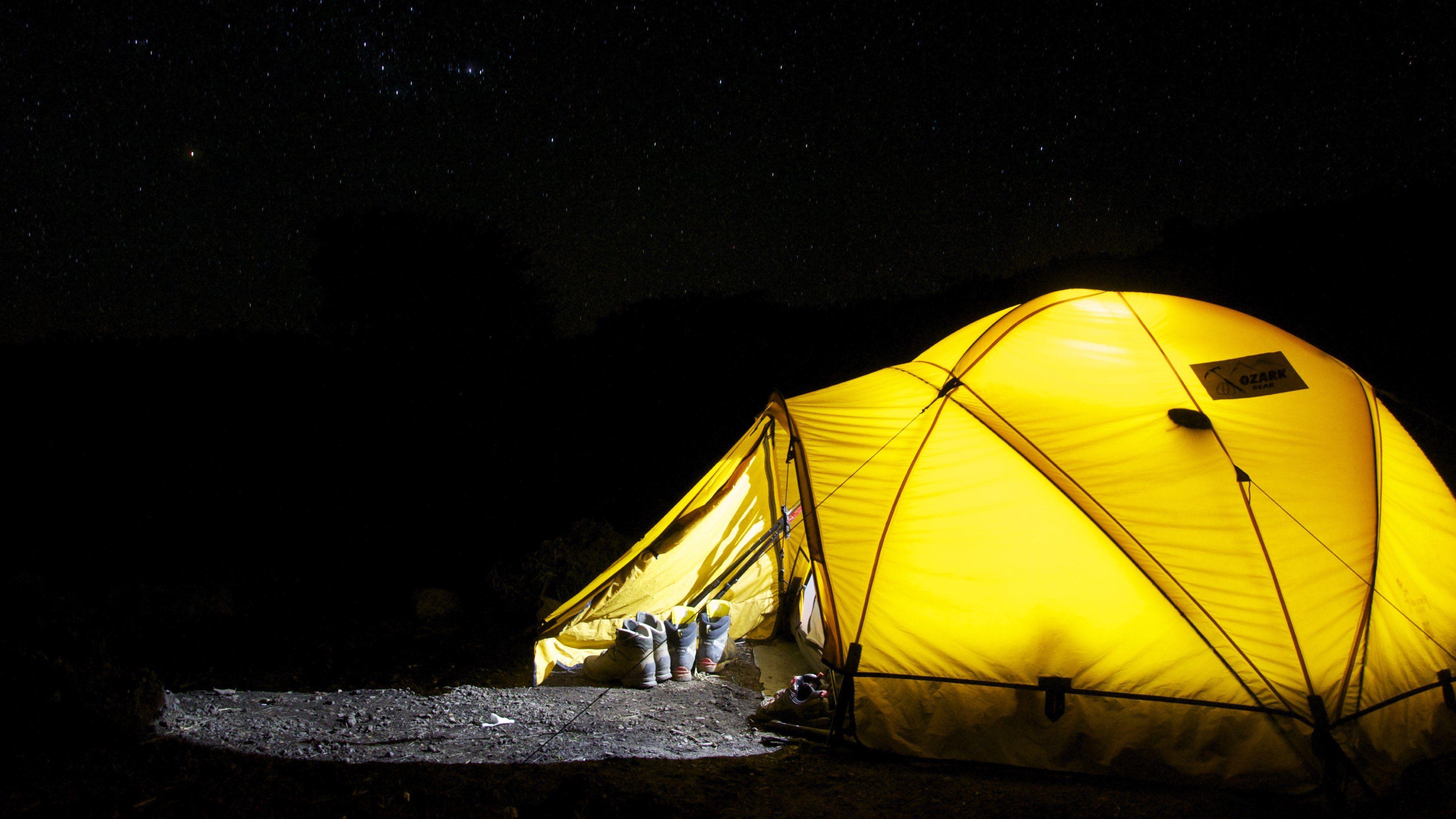 3840x2160 Tent Wallpaper HD. HD Wallpaper, 3D HD