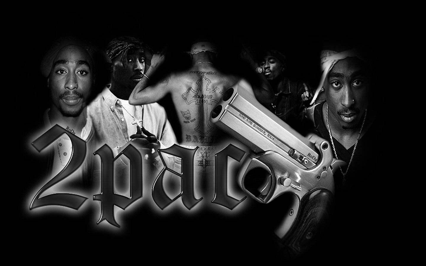1440x900 Wallpaper Eminem And Tupac