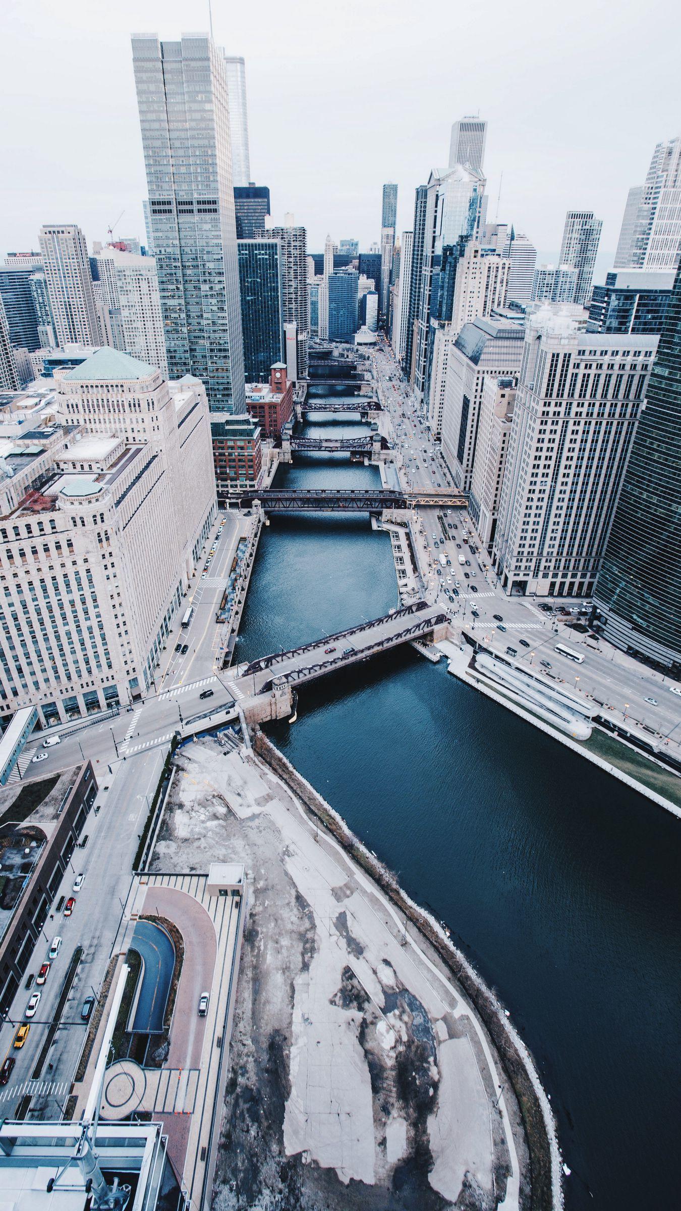 1350x2400 Download wallpaper 1350x2400 chicago, united states, skyscrapers