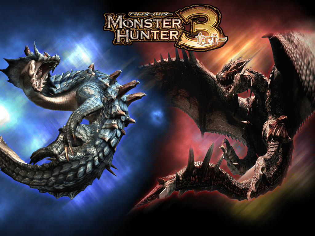 1024x768 Monster hunter 3 ultimate rathalos wallpaper