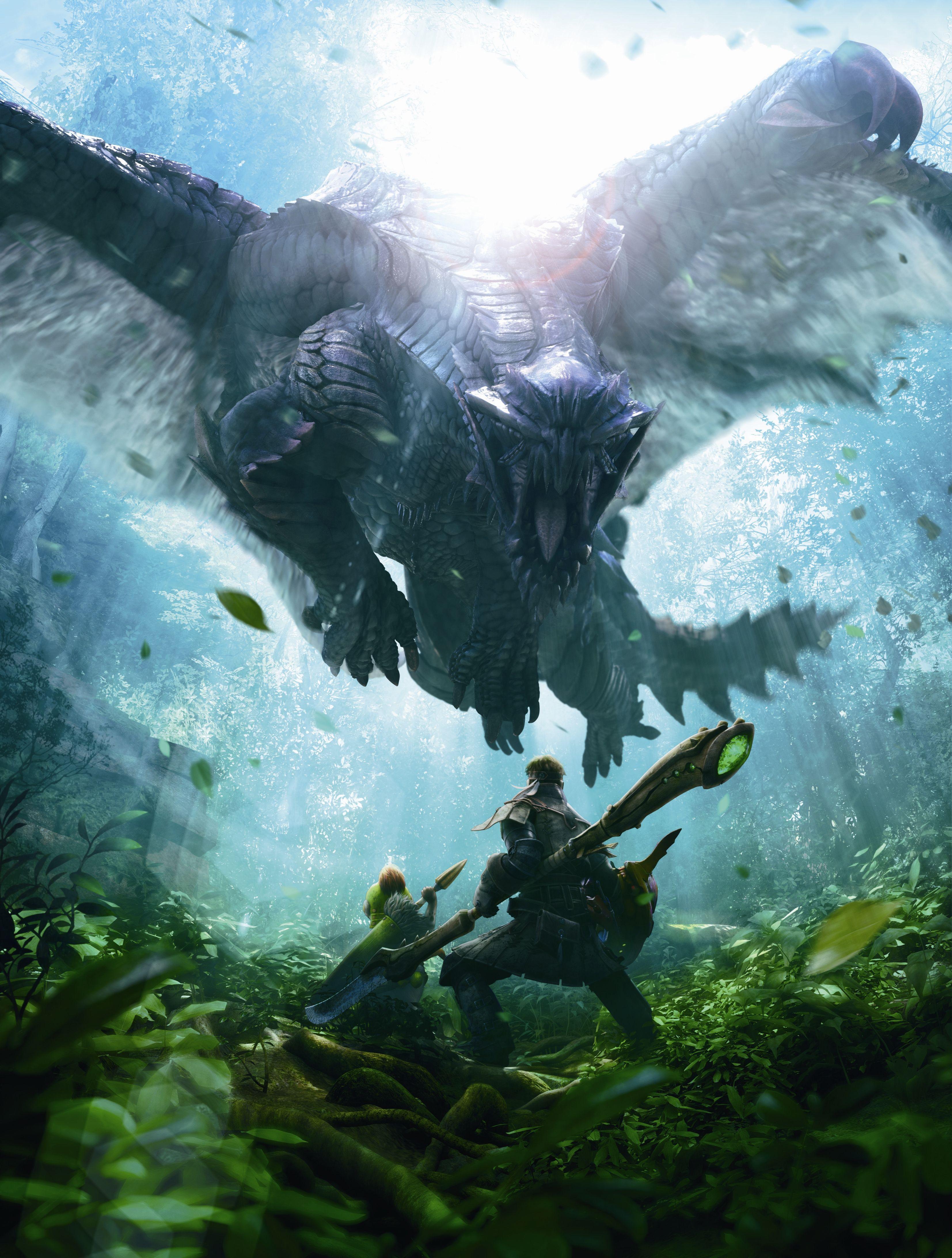 3307x4368 Monster Hunter 4 Wallpaper. Cute Monster