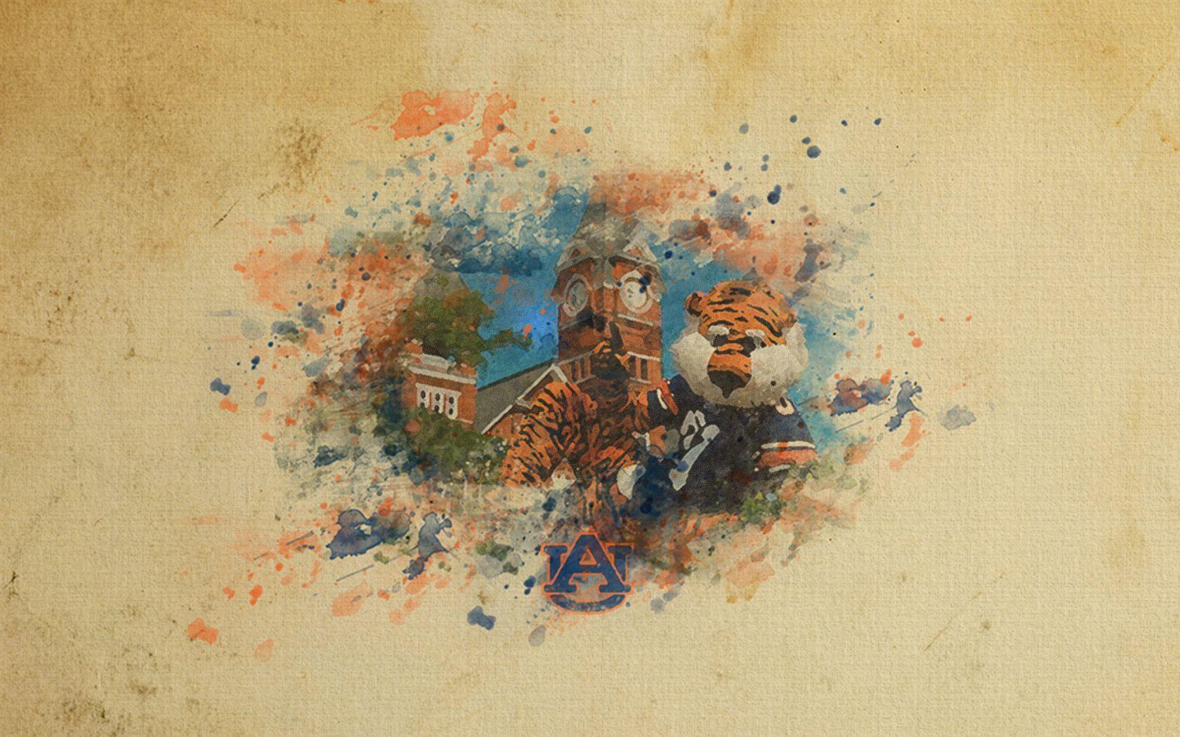 1680x1050 Auburn Tiger, Download Wallpaper