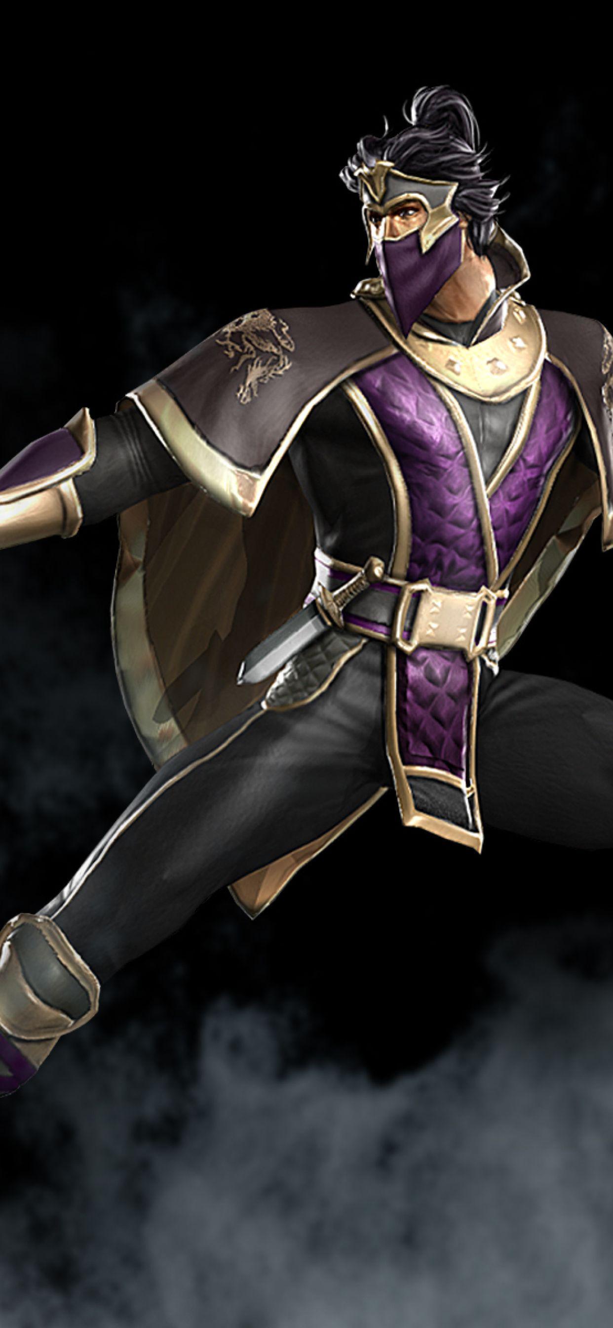 1242x2688 ultimate mortal kombat mortal kombat, rain iPhone XS