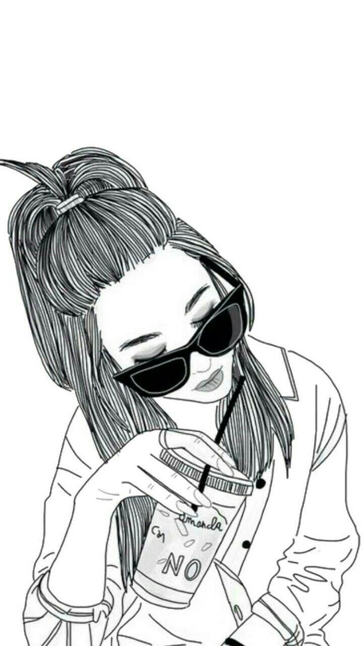 teenage girl drawing tumblr