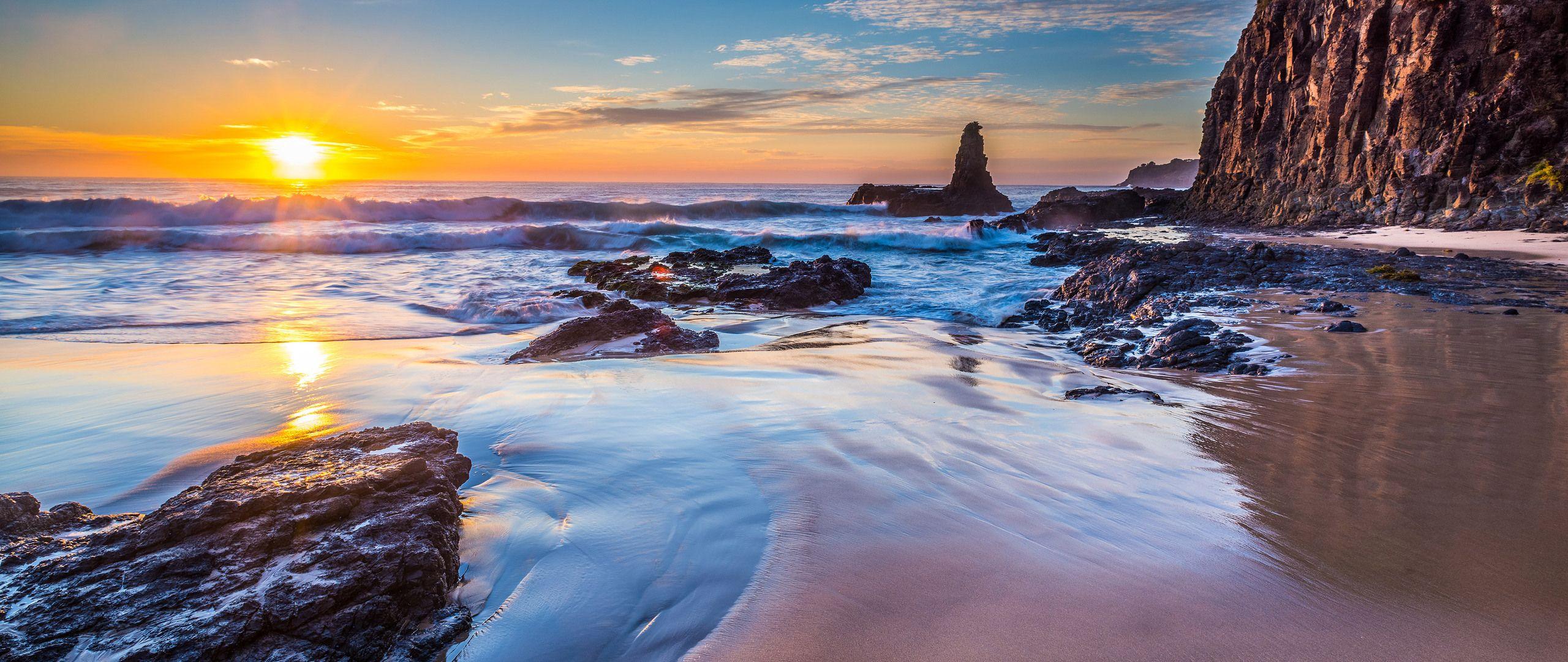 2560x1080 Jones Beach Australia 2560x1080 Resolution HD 4k