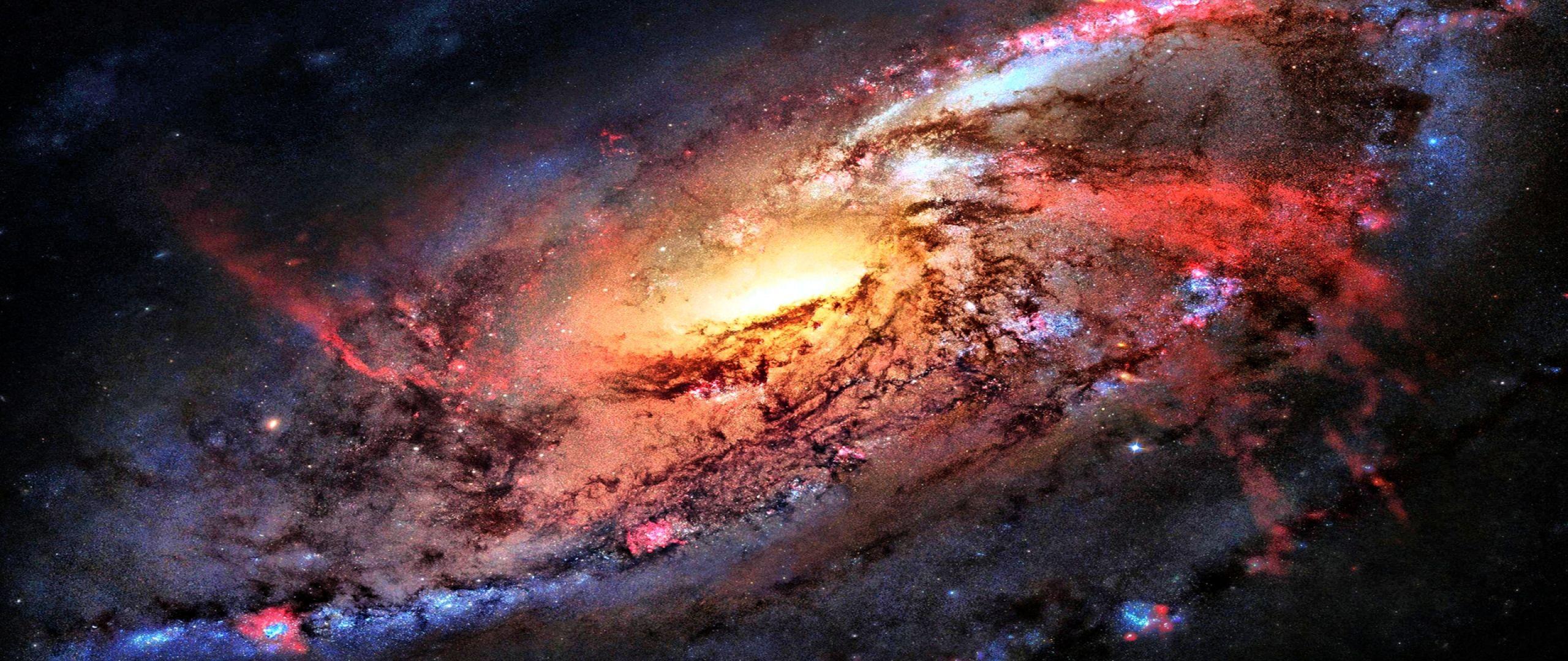 2560x1080 Free download Wallpaper 2560x1080 Space Flight Sky Stars 2560x1080