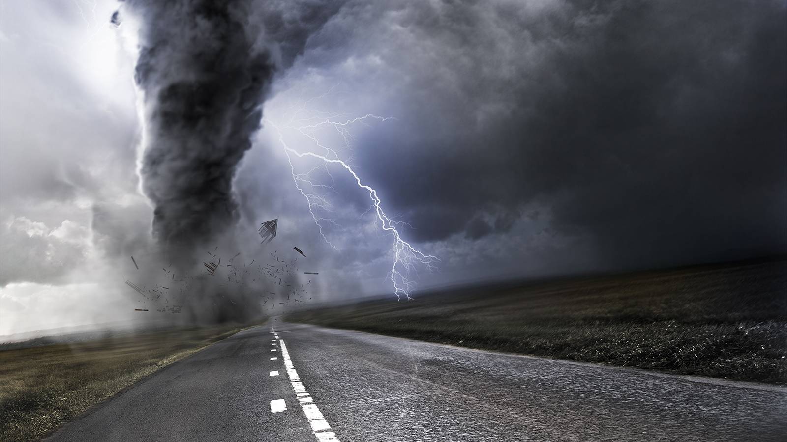 1600x900 Tornado Wallpaper 1920x1080