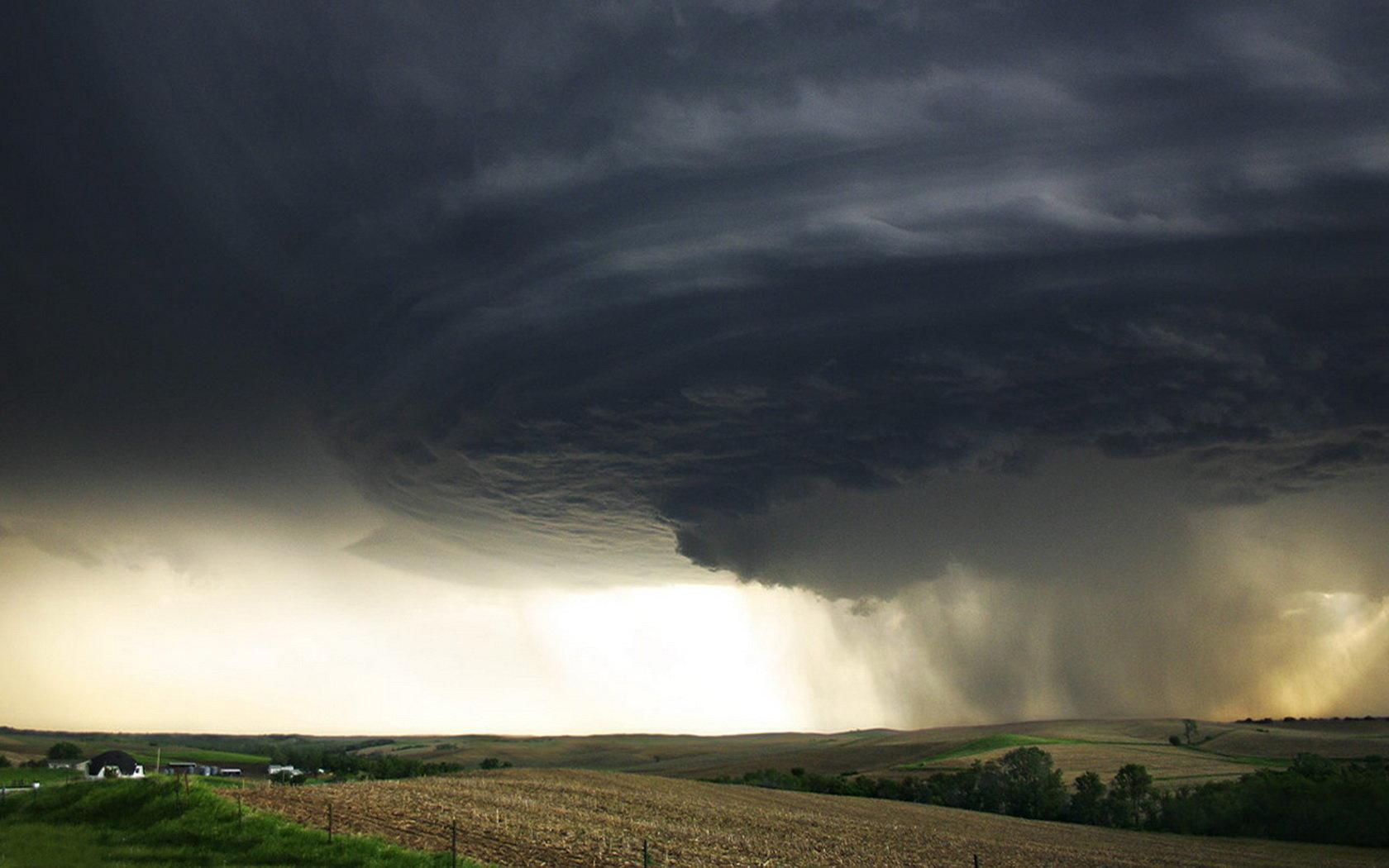 1680x1050 Tornado wallpaper HD for desktop background