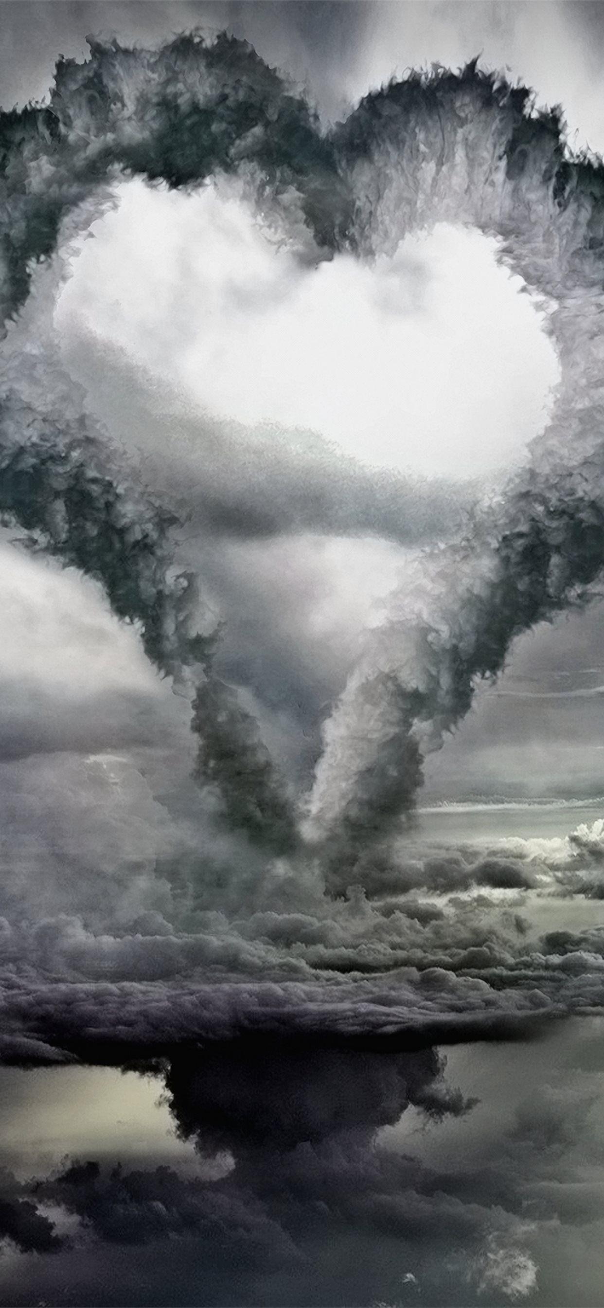 1242x2688 Cloud Nature Cumulus World Water For Tornado HD iPhone 11