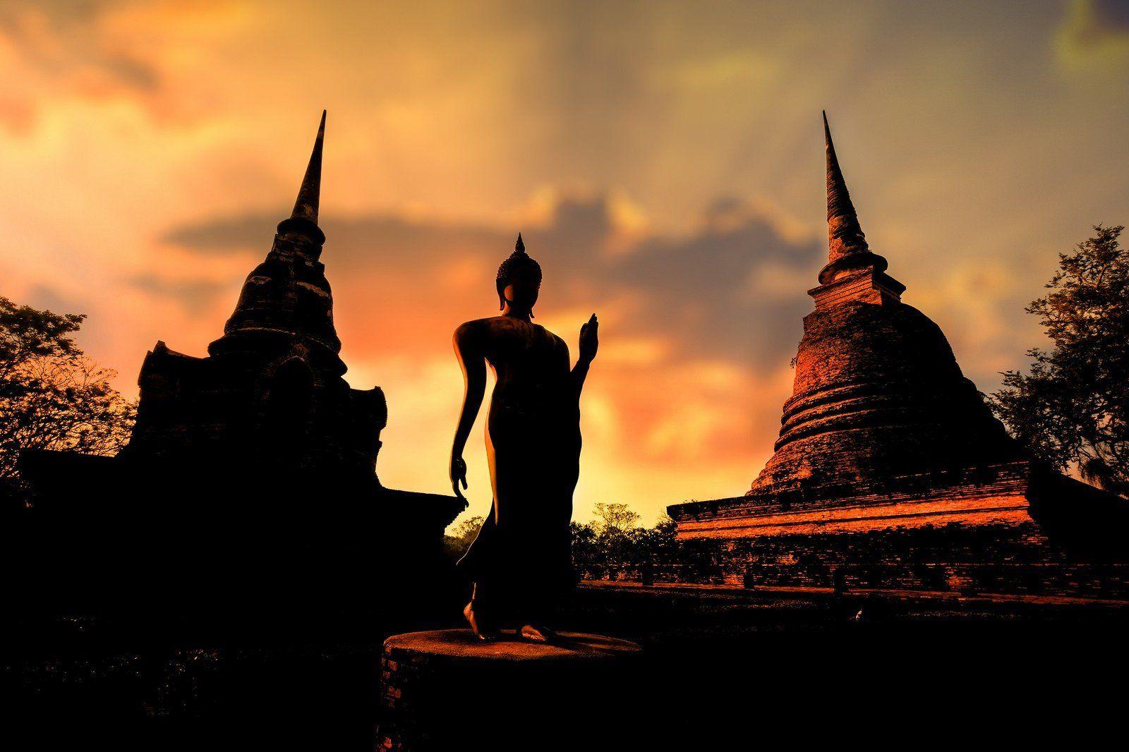 1600x1066 Buddha, Monks, Thailand Wallpaper HD / Desktop and Mobile Background