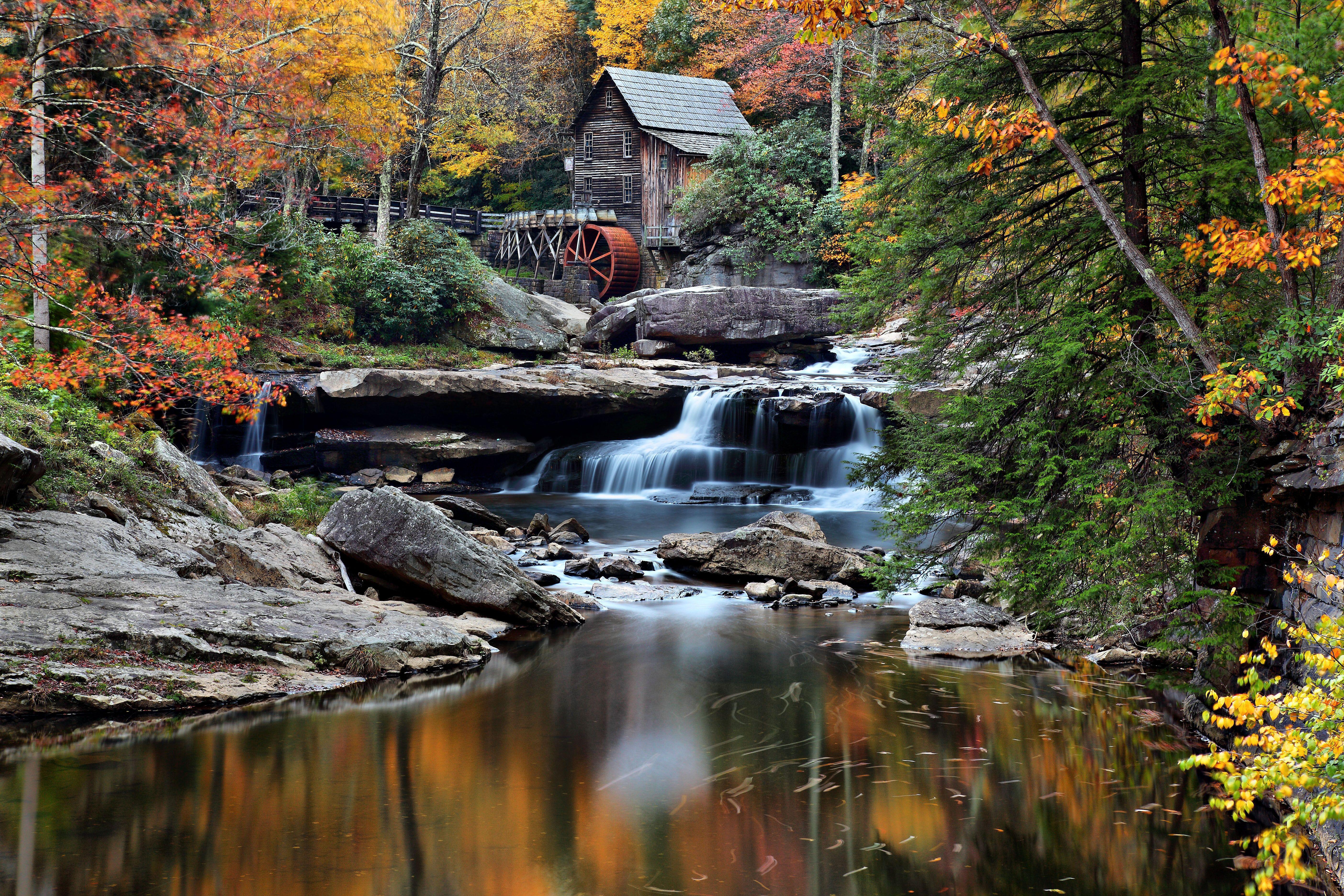 5616x3744 Watermill 5k Retina Ultra HD Wallpaper