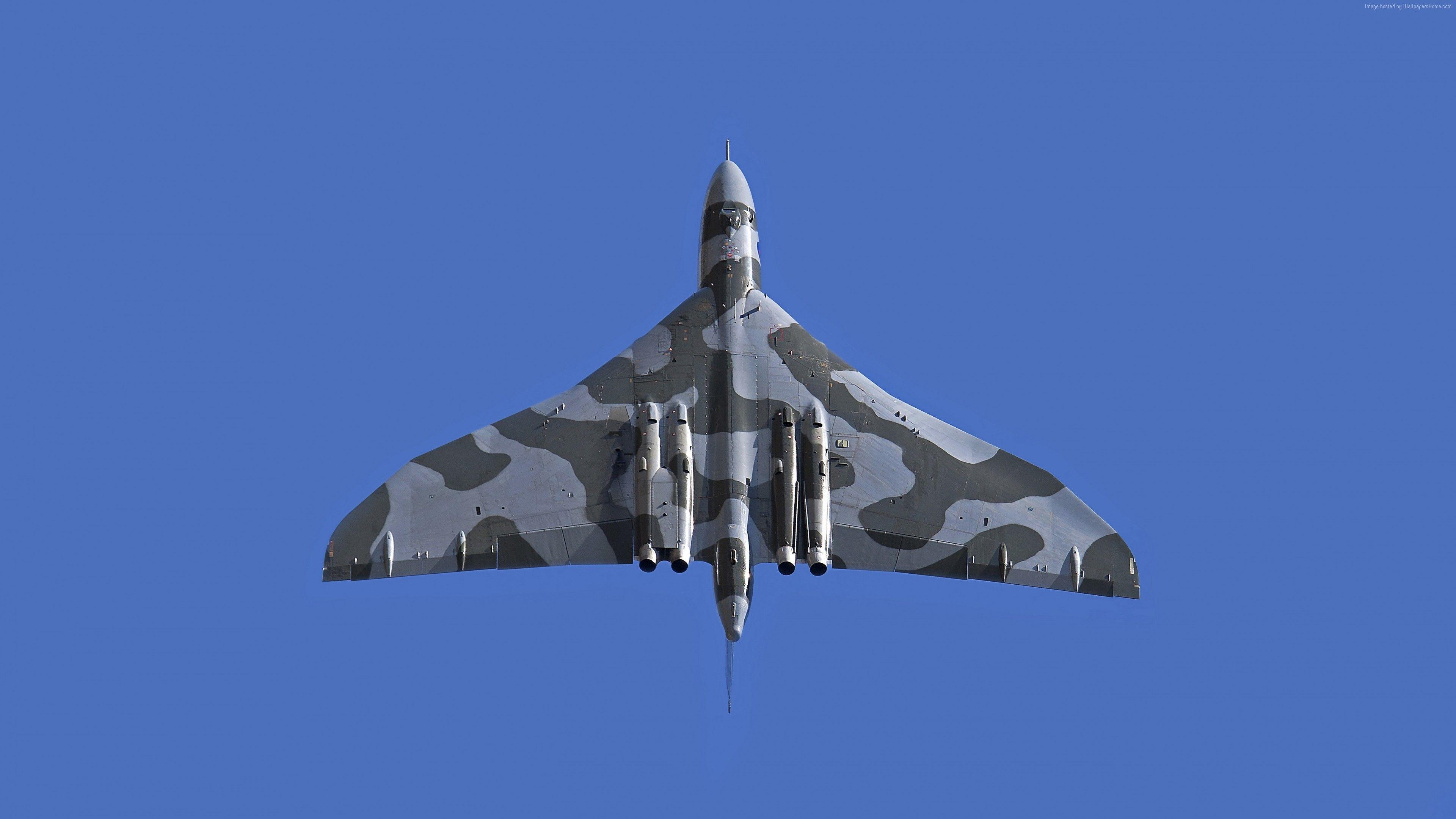 3840x2160 Wallpaper Avro Vulcan, bomber, Royal Air Force, 5k, Military Wallpaper Download Resolution 4K Wallpaper