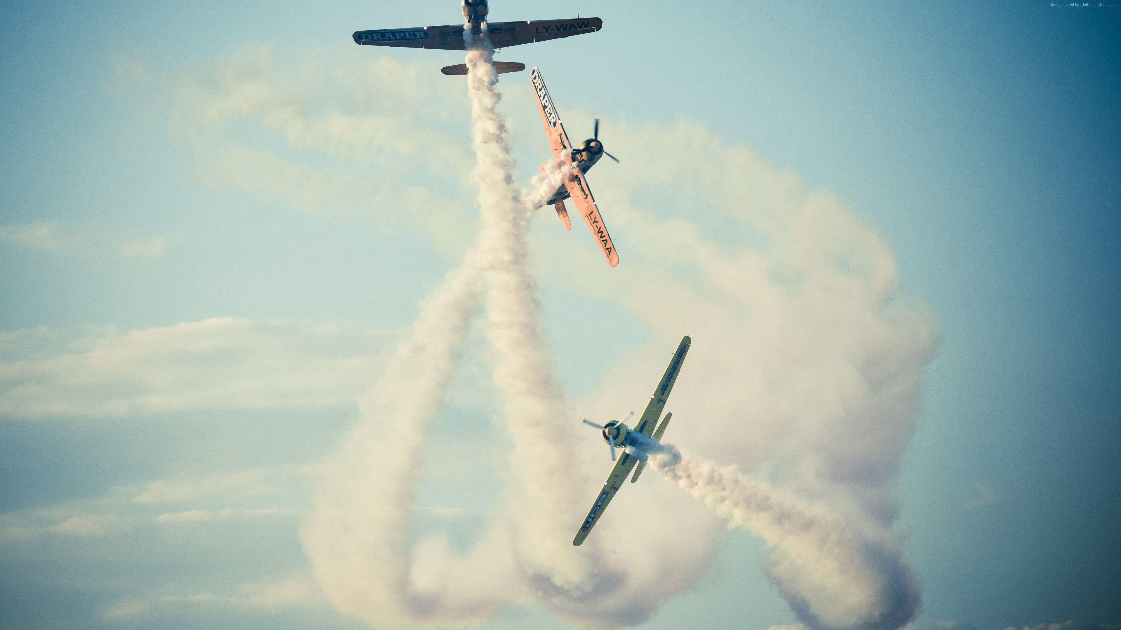 3840x2160 Wallpaper Bucharest airshow, 4k, 5k wallpaper, 2015 Sony World Photography Awards, sky, clouds, planes, Military Wallpaper Download Resolution 4K Wallpaper