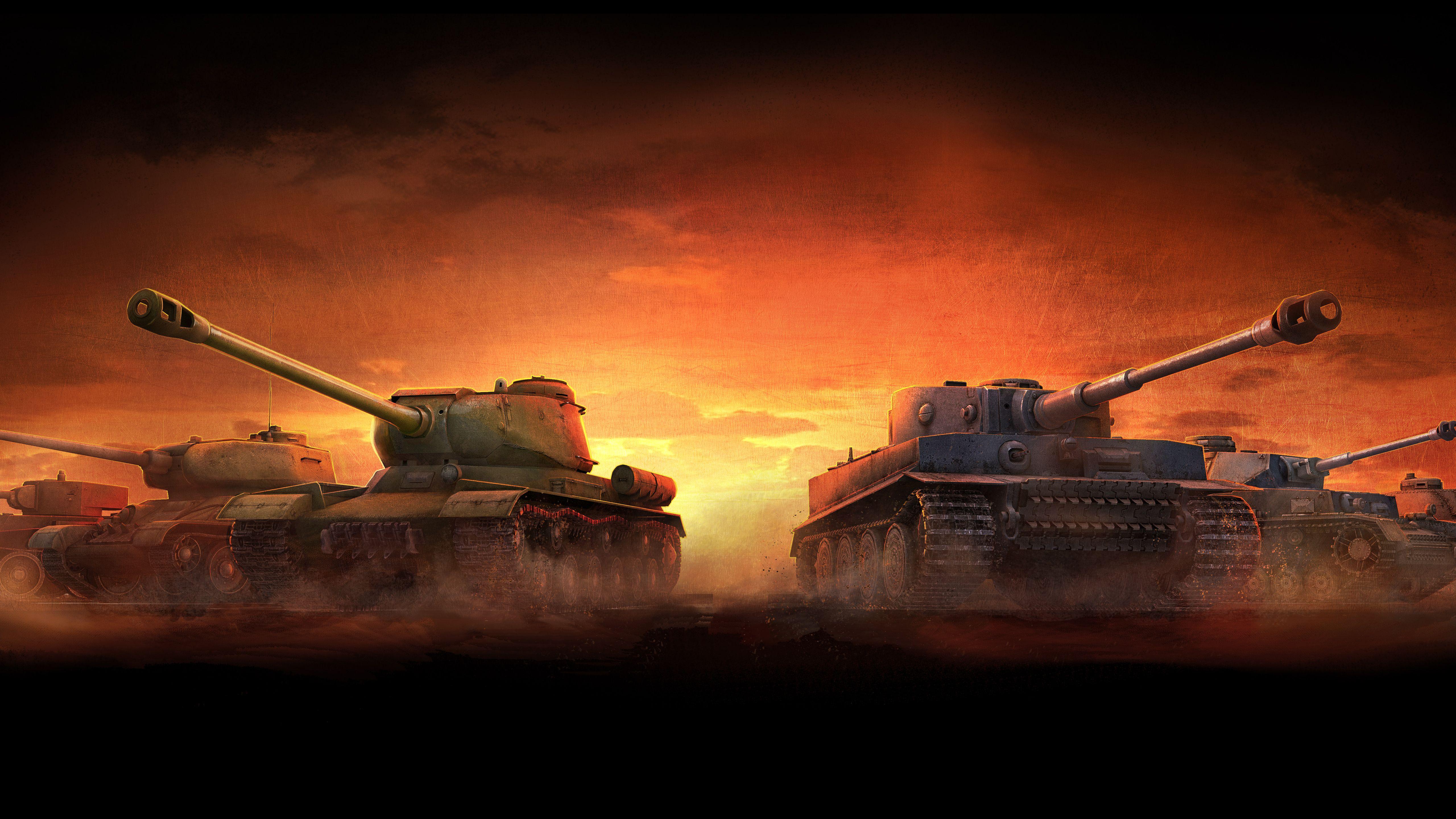 5120x2880 World of Tanks 5K 4K wallpaper