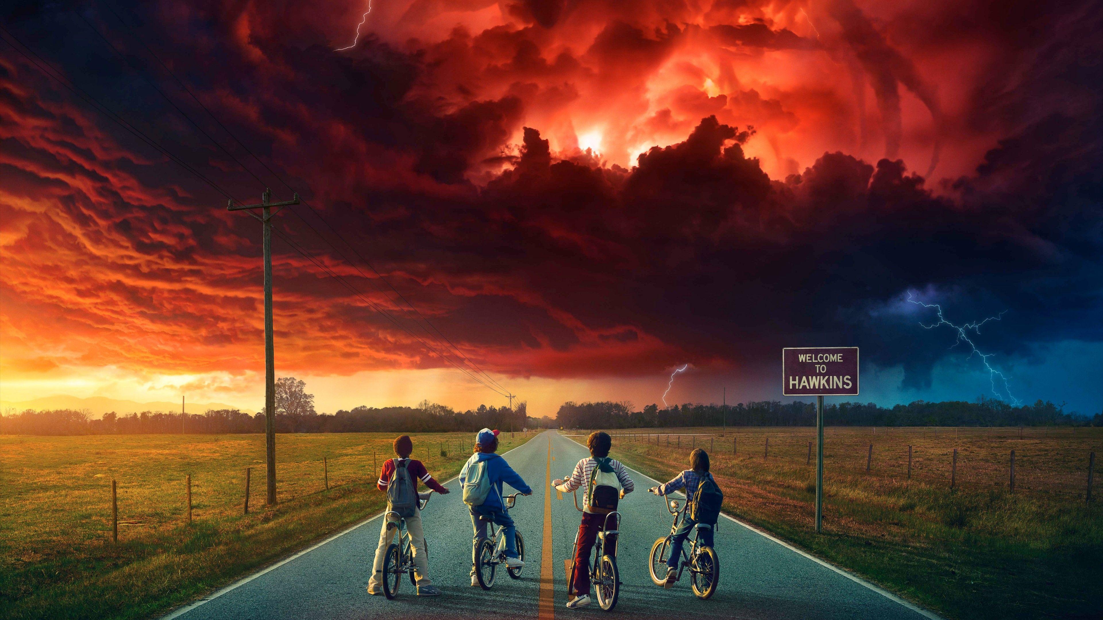 3840x2160 Stranger Things Welcome to Hawkins Wallpaper 4k Ultra HD