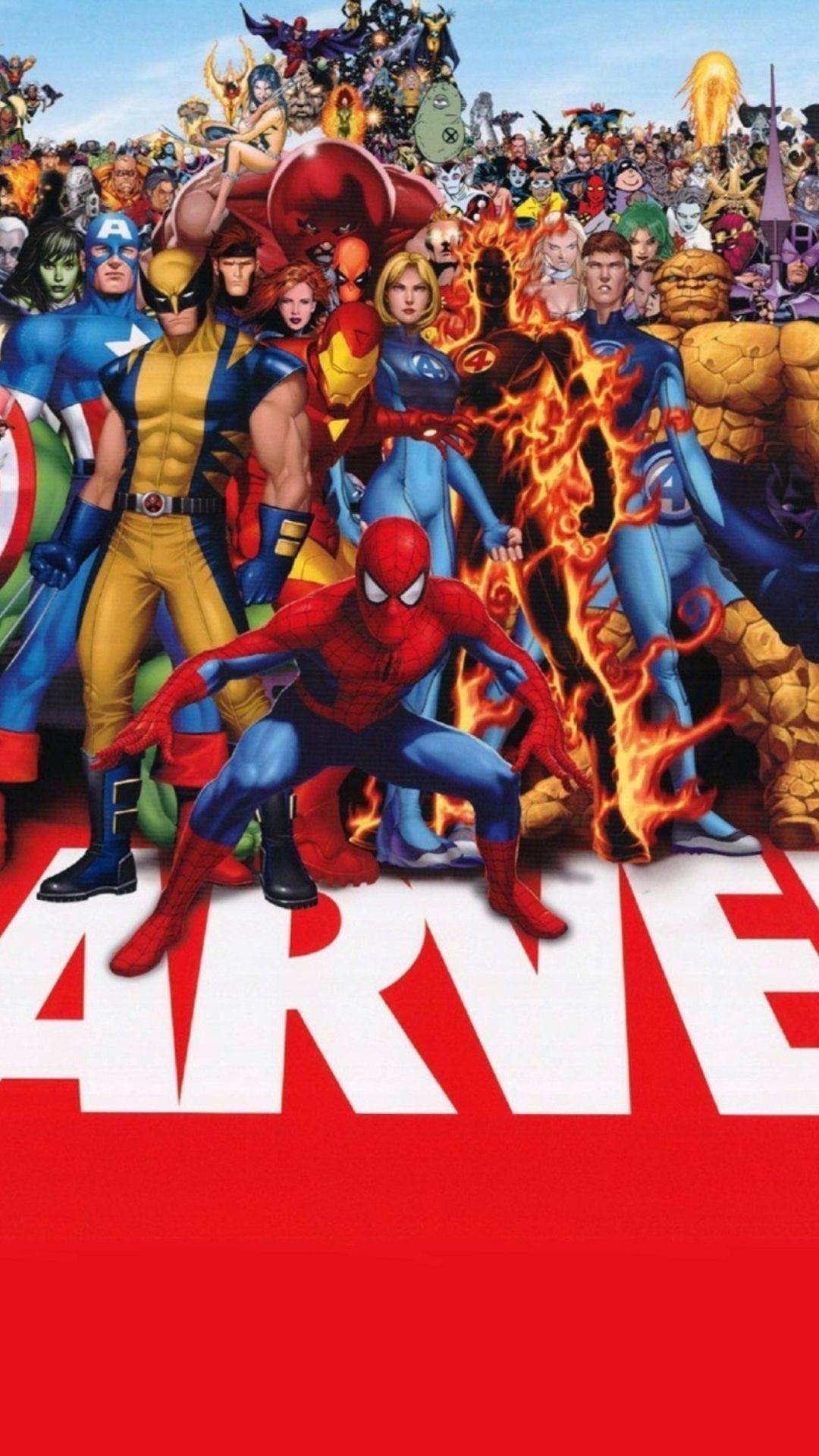 1080x1920 Free Marvel Wallpaper