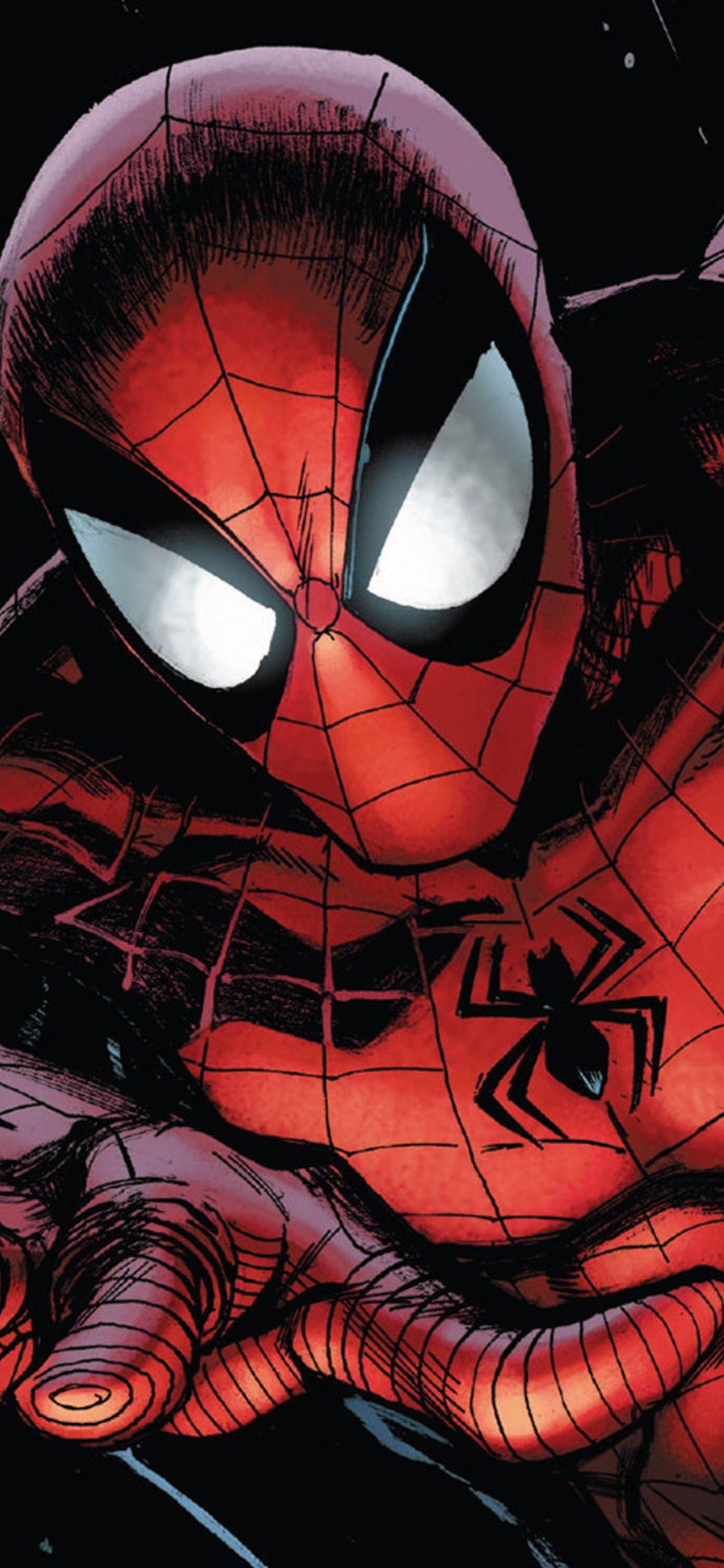 1125x2436 Marvel Universe iPhone Wallpaper