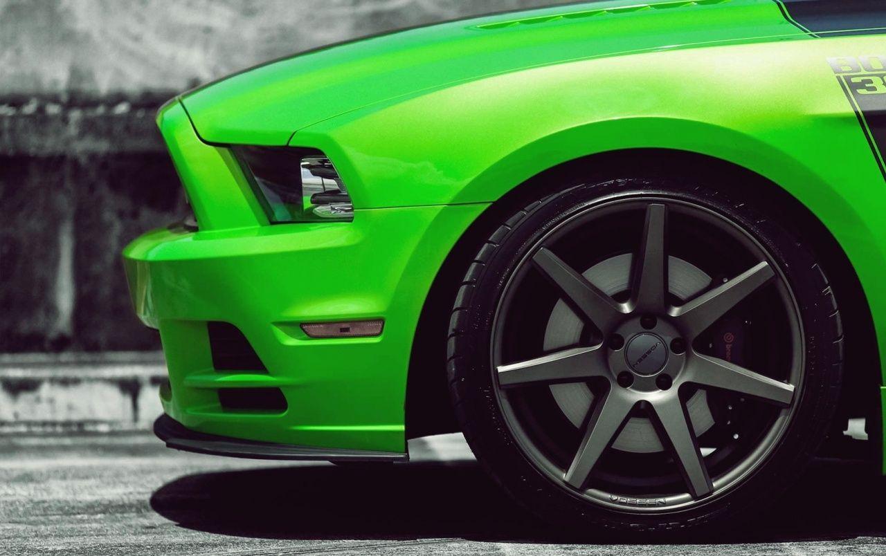 1280x804 Green Shelby Mustang wallpaper. Green Shelby Mustang