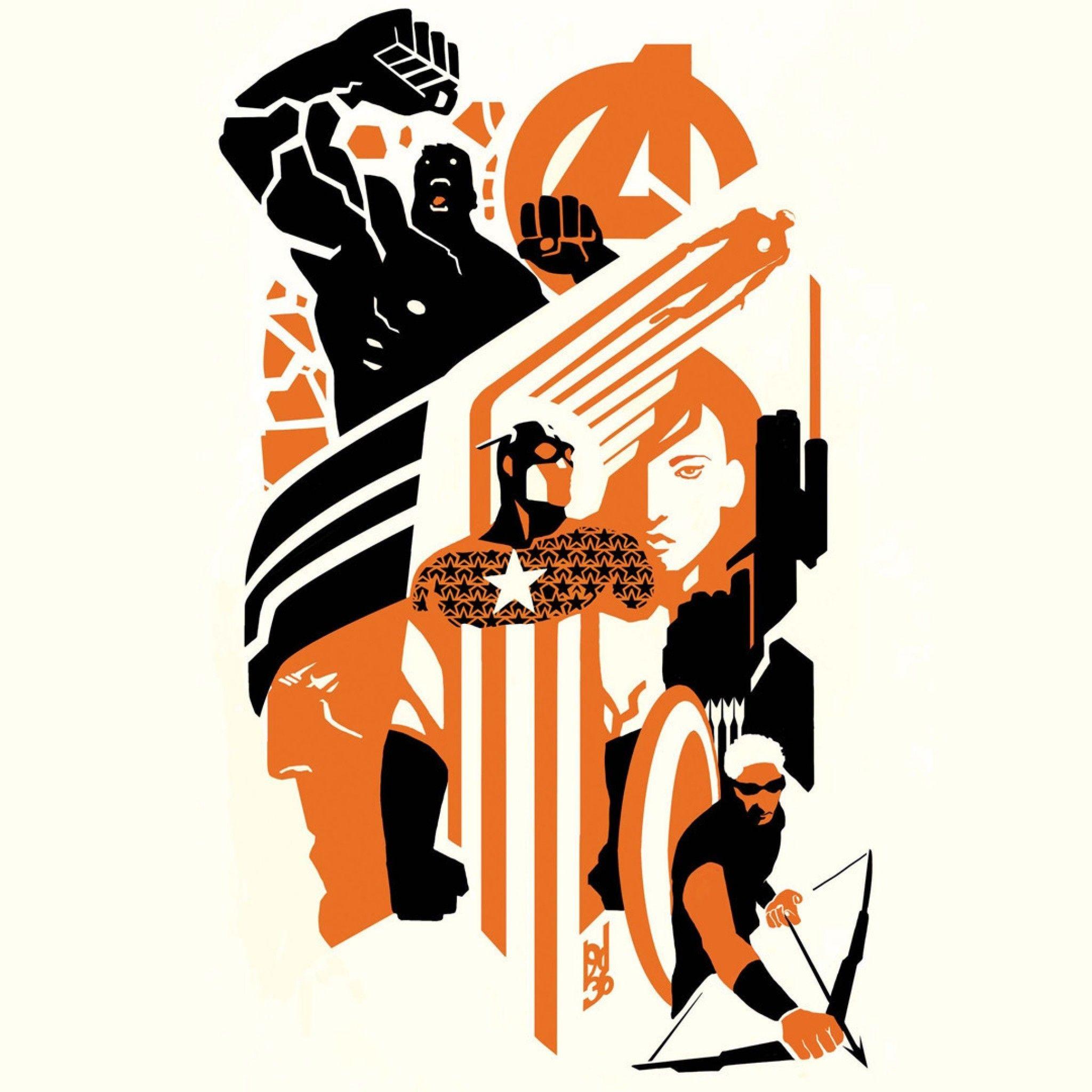 2048x2048 Marvel Universe Wallpaper