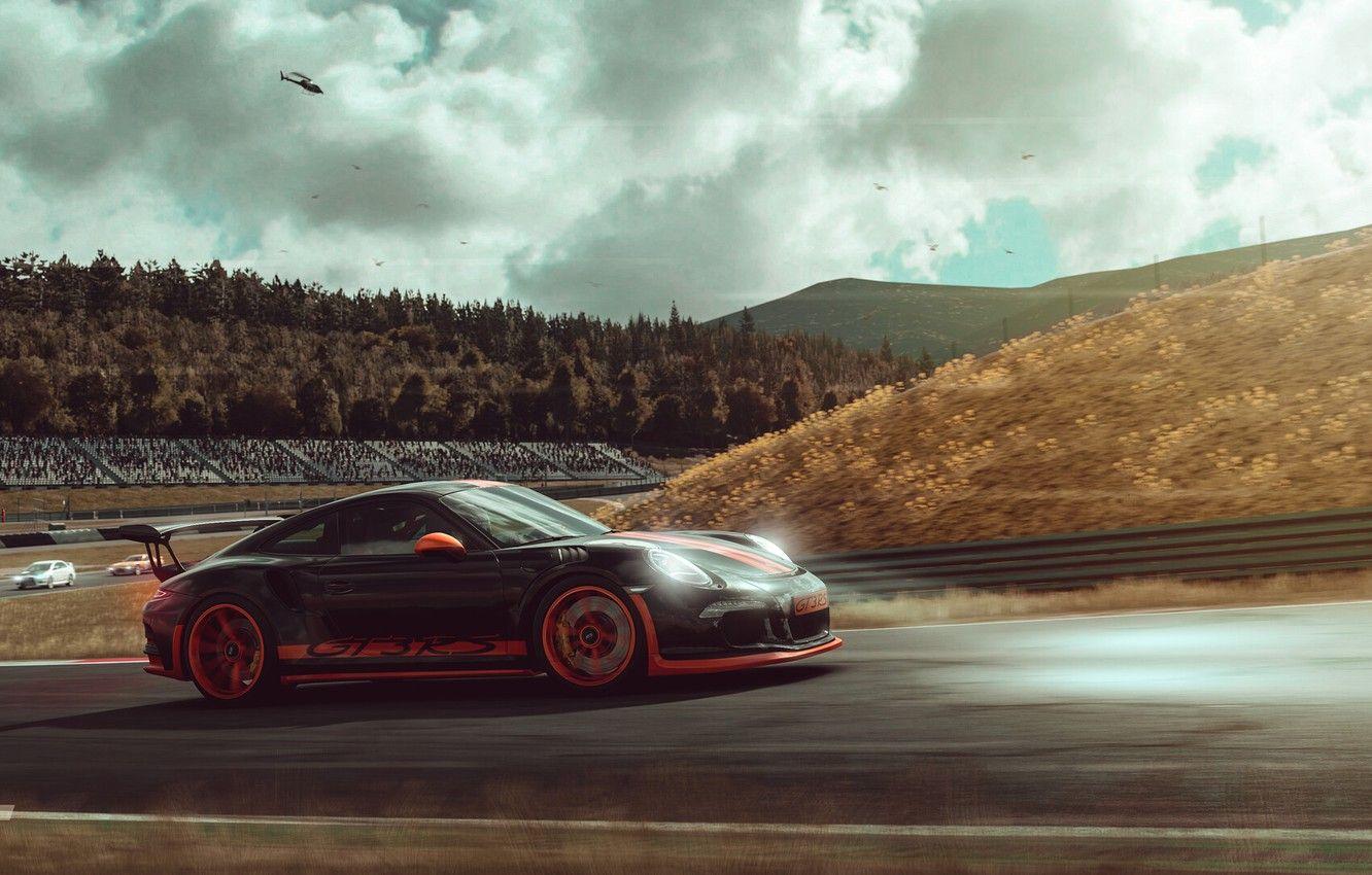 1332x850 Wallpaper Auto, Porsche, Machine, Race, Car, GT Porsche 911