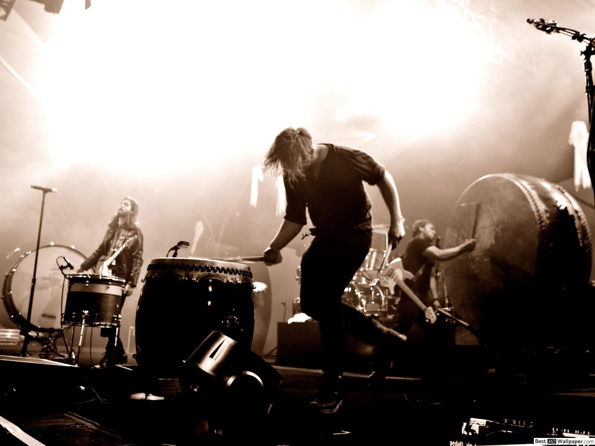 2048x1536 Imagine Dragons perform HD wallpaper download
