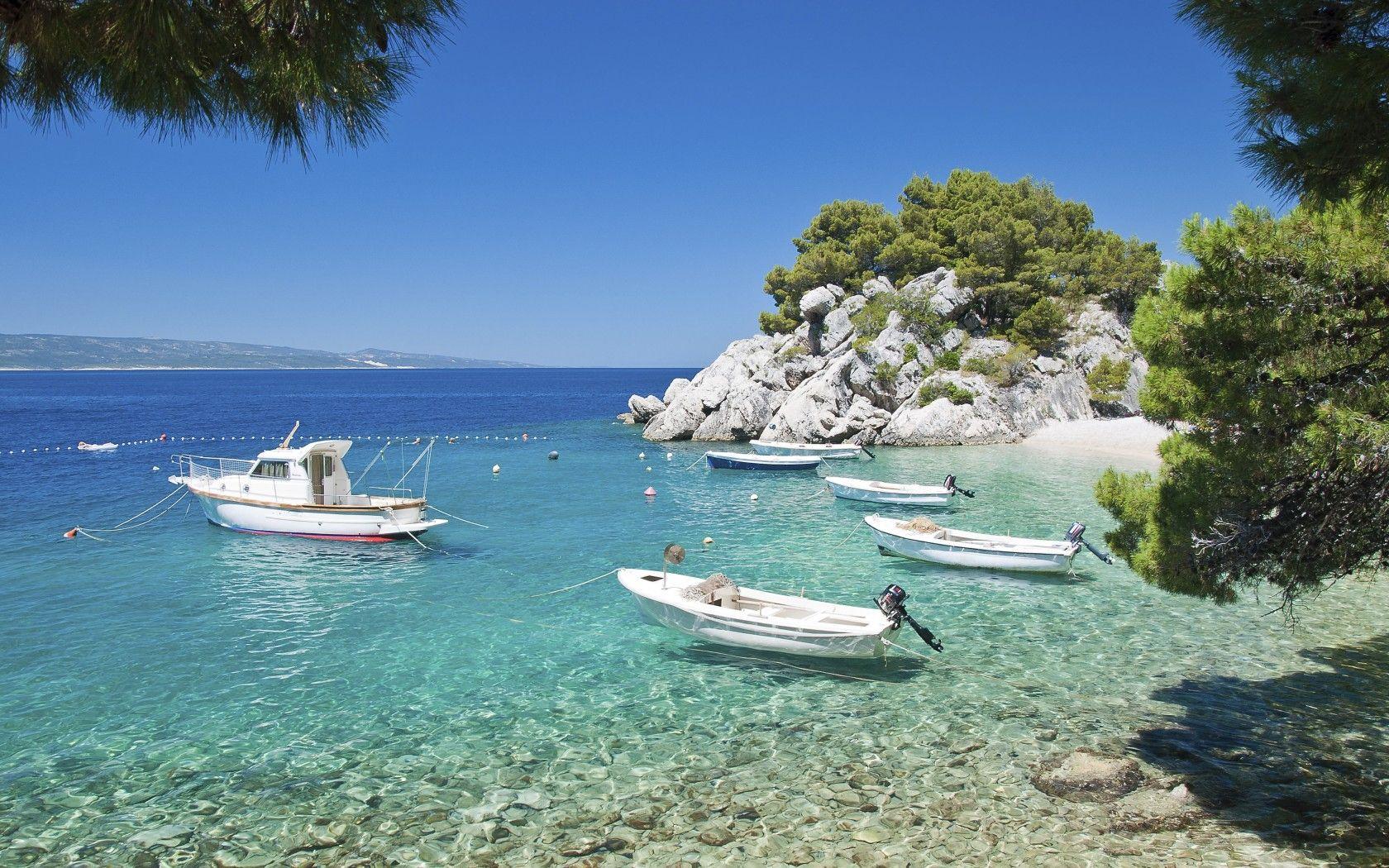 1680x1050 Free download Croatia Beaches HD Wallpaper Background Image