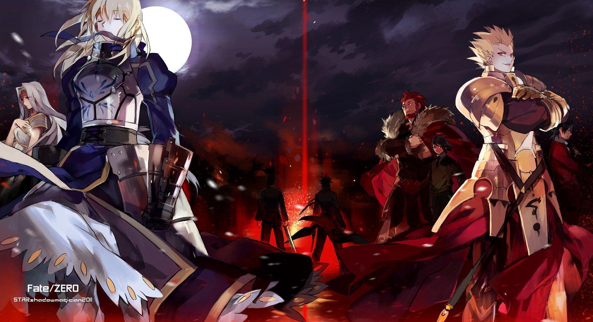 2000x1087 Fate Zero Wallpaper