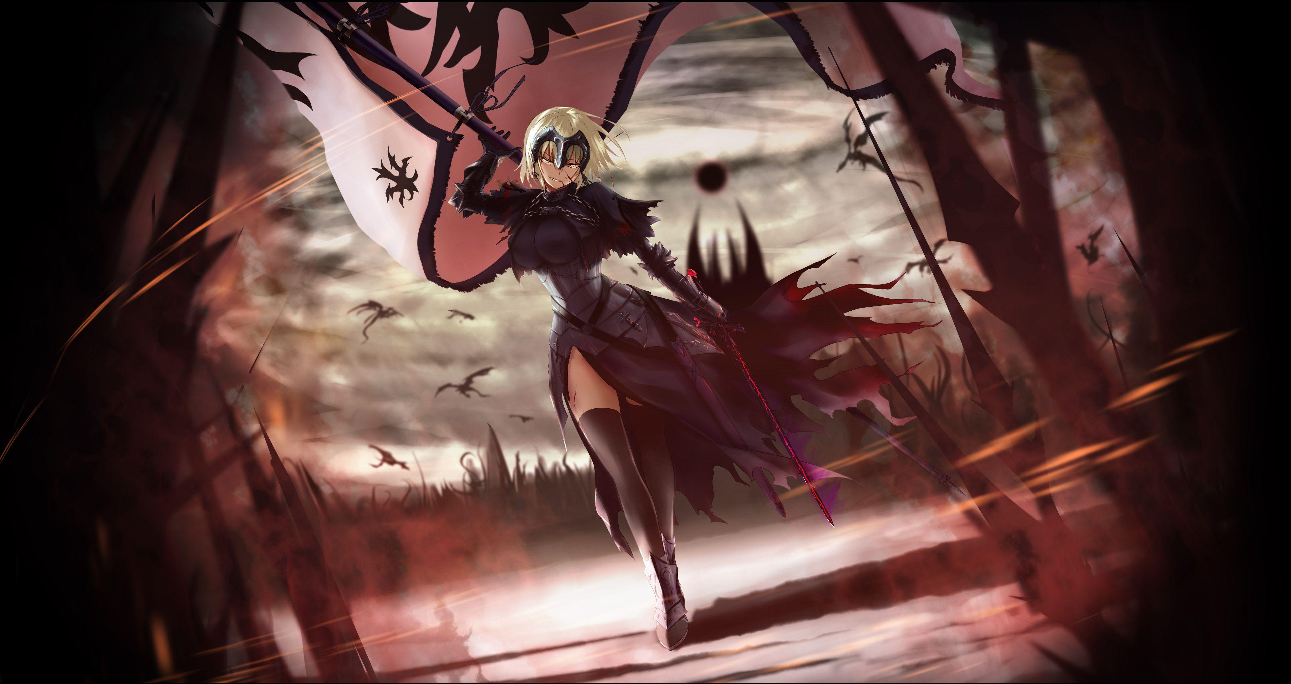4200x2228 Anime Anime Fate Grand Order wallpaperx2228