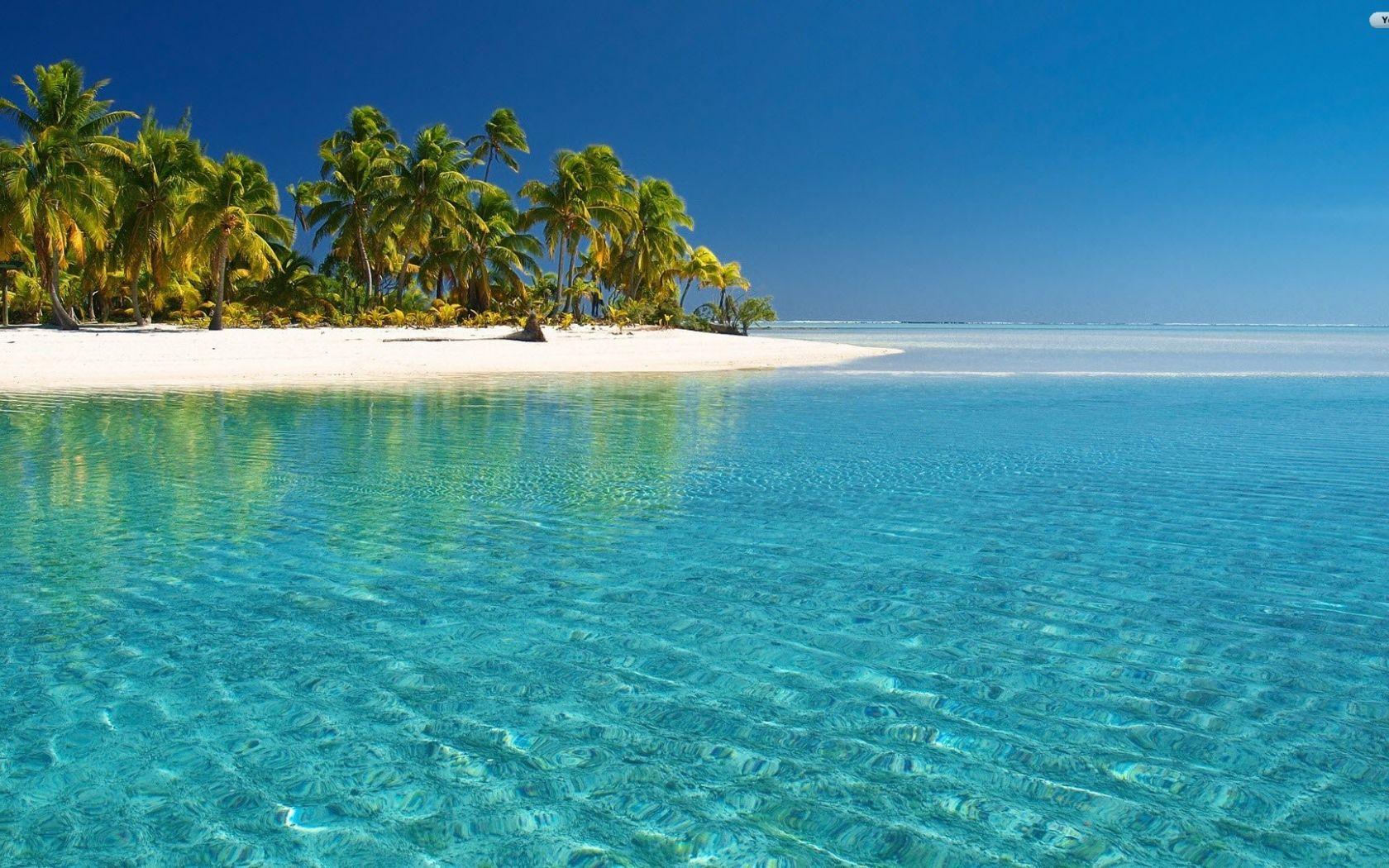 1680x1050 Free download beach tropical wallpaper paradise island glass