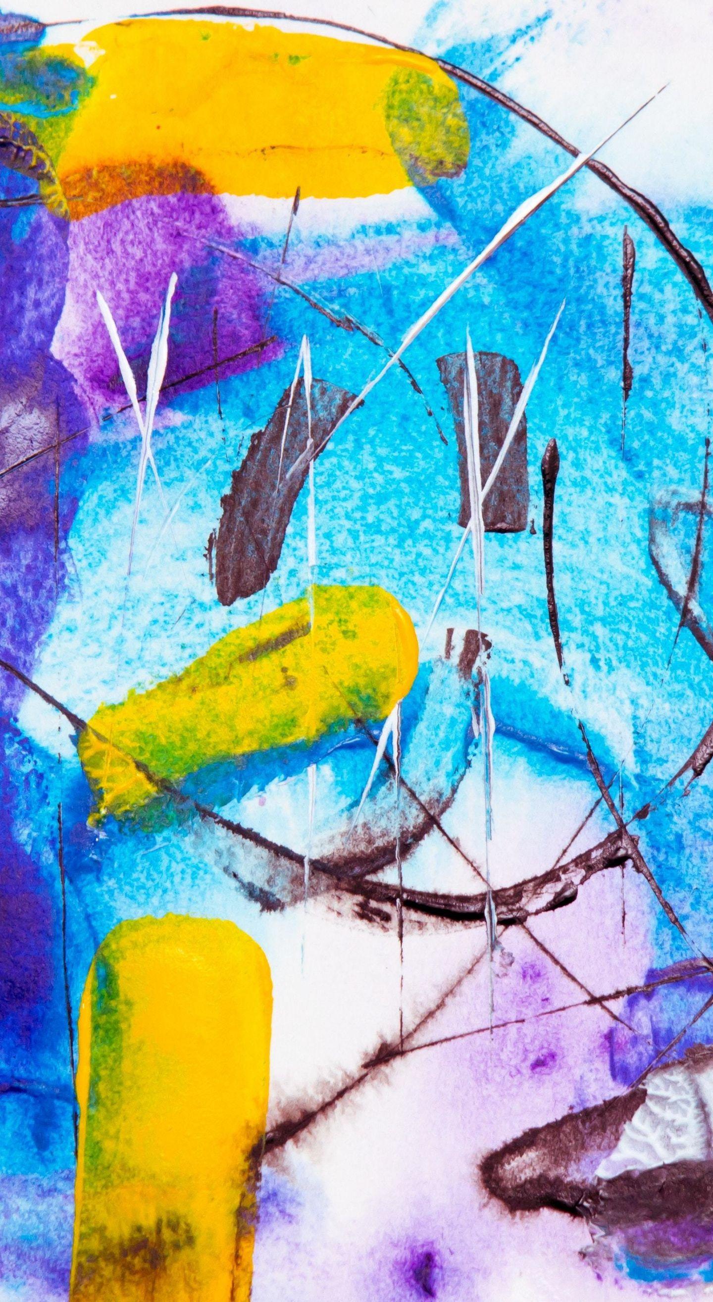 1440x2630 Download 1440x2630 wallpaper abstract, expressionism, art, samsung