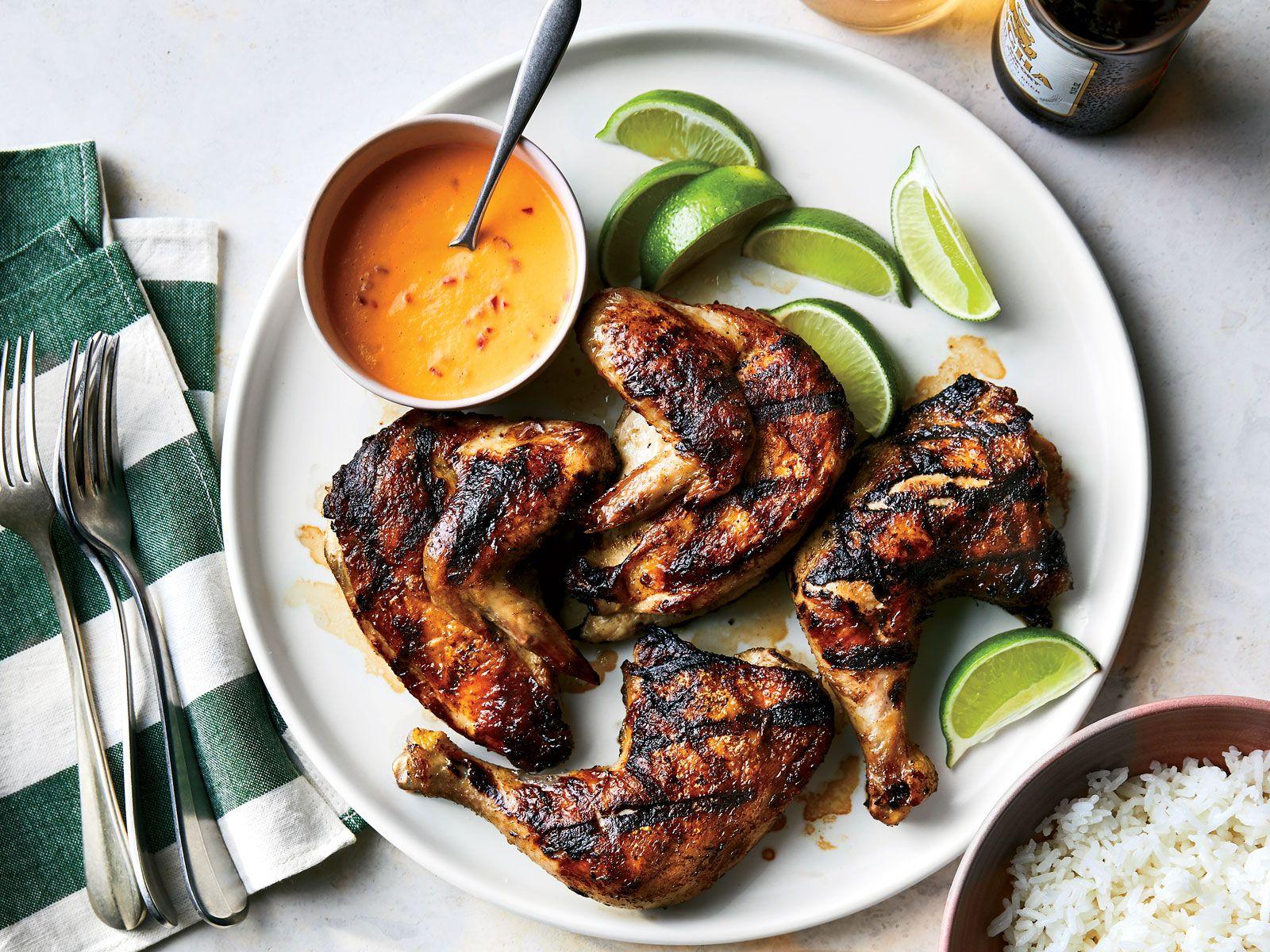 1600x1200 Grilled Chicken With Coconut Rice And Chile Lime Sauce Recipe Sulemange. Food & Wine
