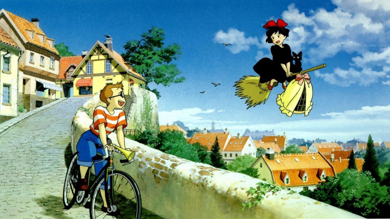 1366x768 Free download Studio Ghibli Desktop Background Studio ghibli
