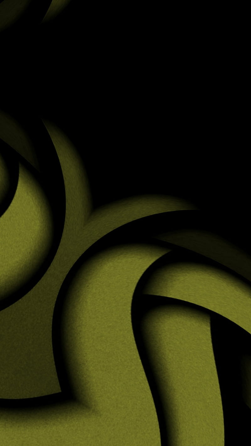 800x1422 Grass, black, clean, dark, green, green and black, material, minimal, simple, HD phone wallpaper