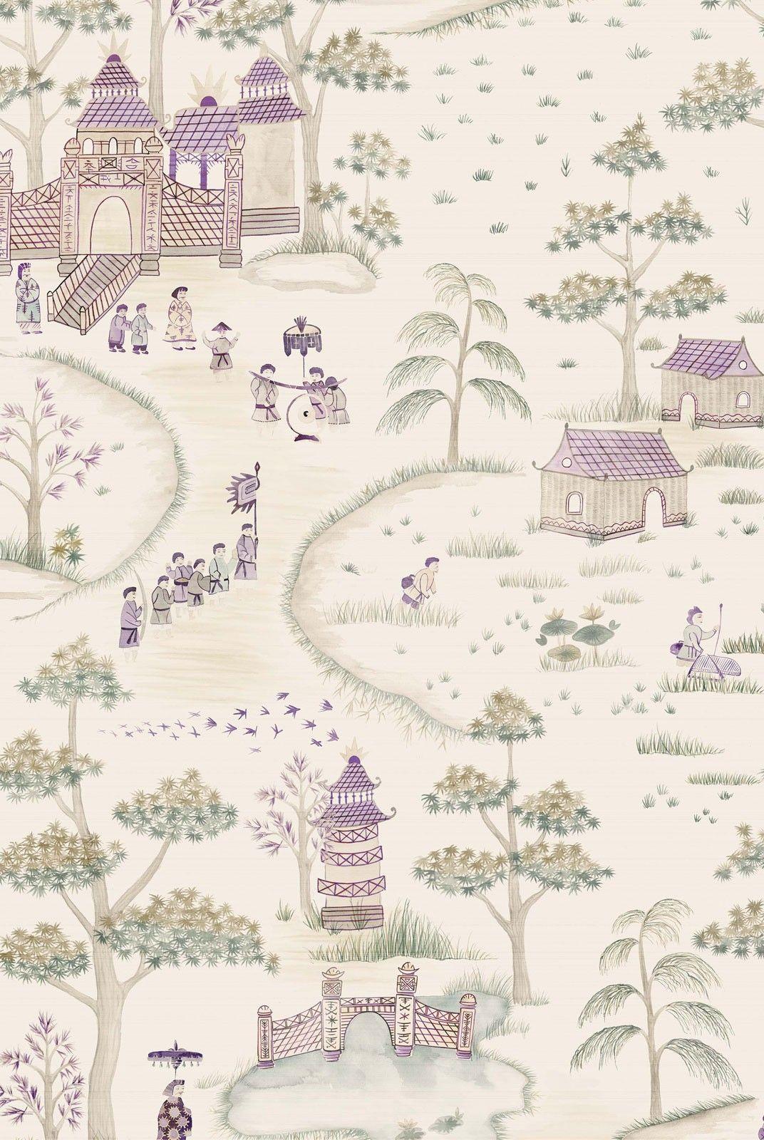 1072x1600 Wallpaper Nina Campbell. Textiles, Patterns & Ilustrations