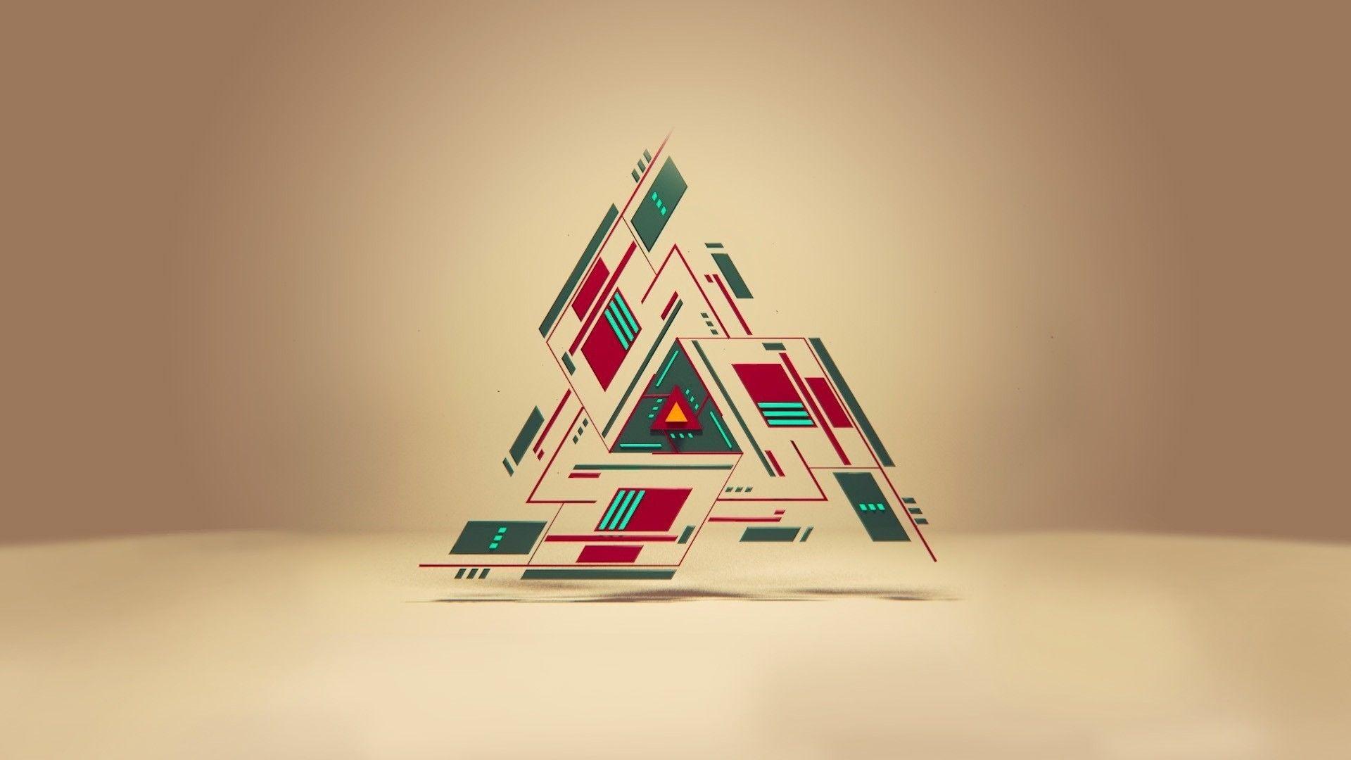 1920x1080 Geometric Shapes Wallpaper