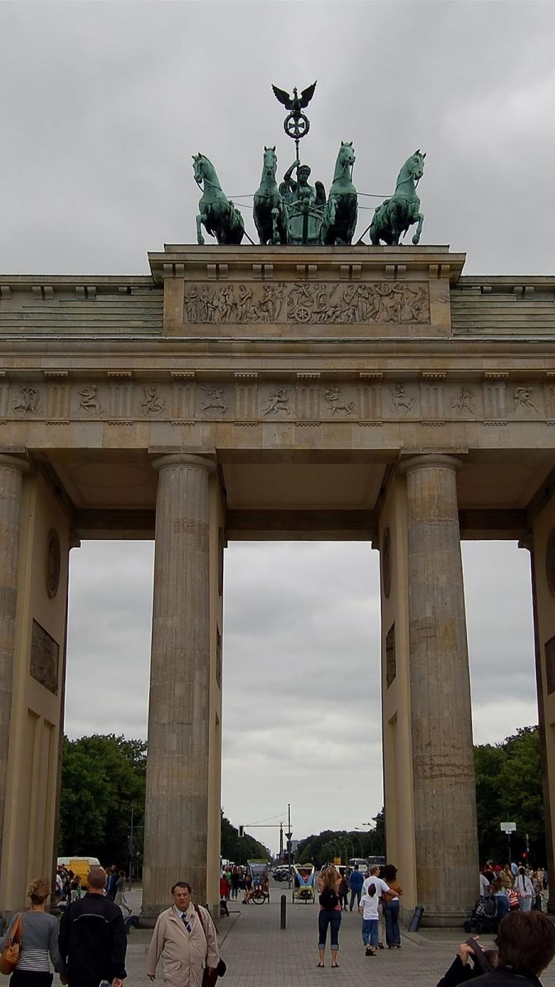 1080x1920 Brandenburg Gate Wallpaper. Steins Gate