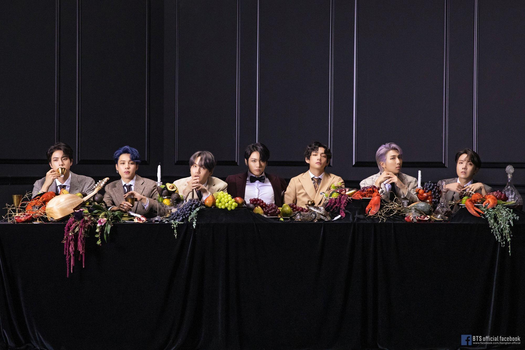 2000x1333 BTS MAP OF THE SOUL : 7 Concept Photo Sketch (HD HR)-Pop