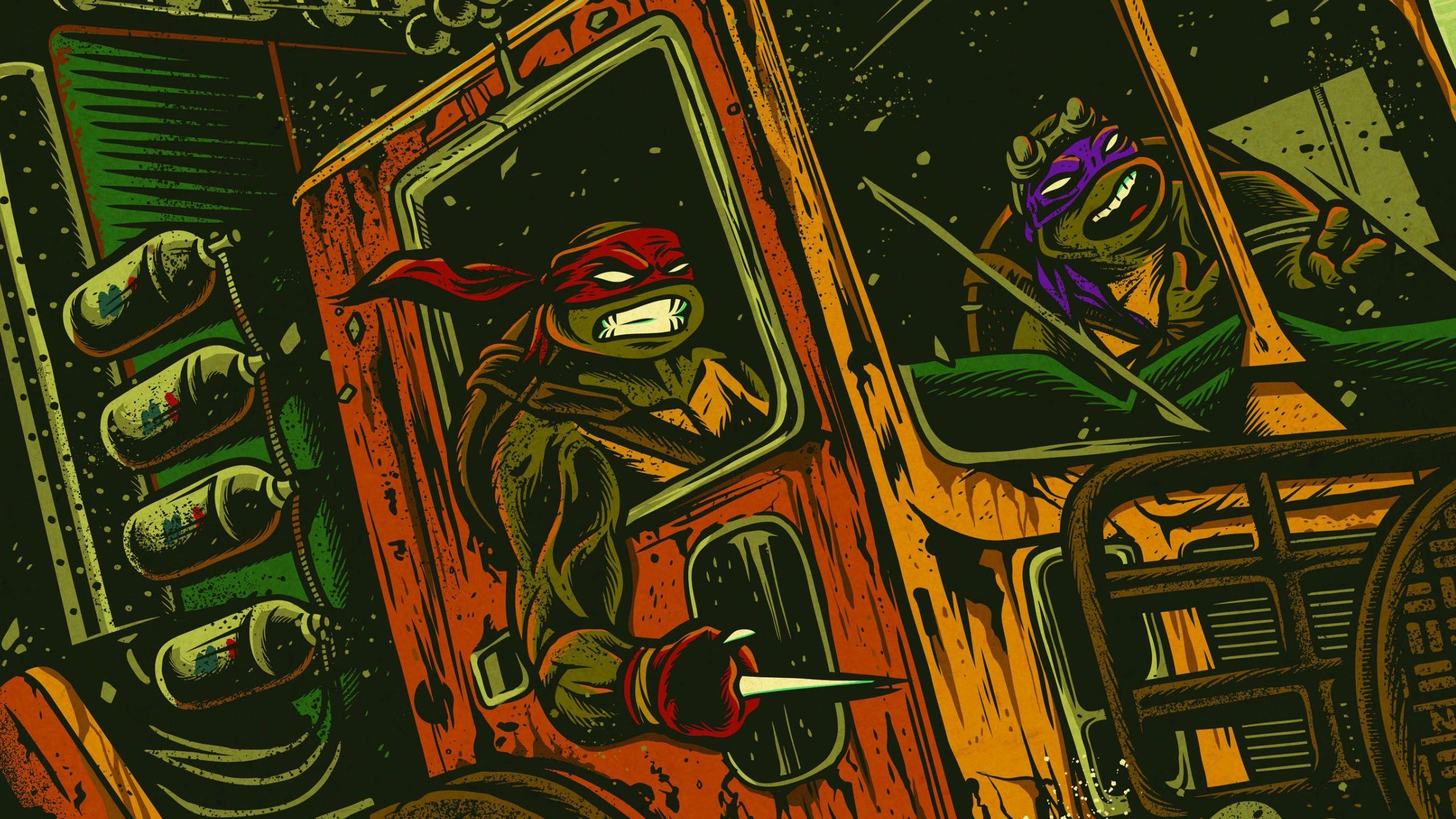 2560x1440 TMNT Out Of The Shadows Cartoon Turtle Wallpaper
