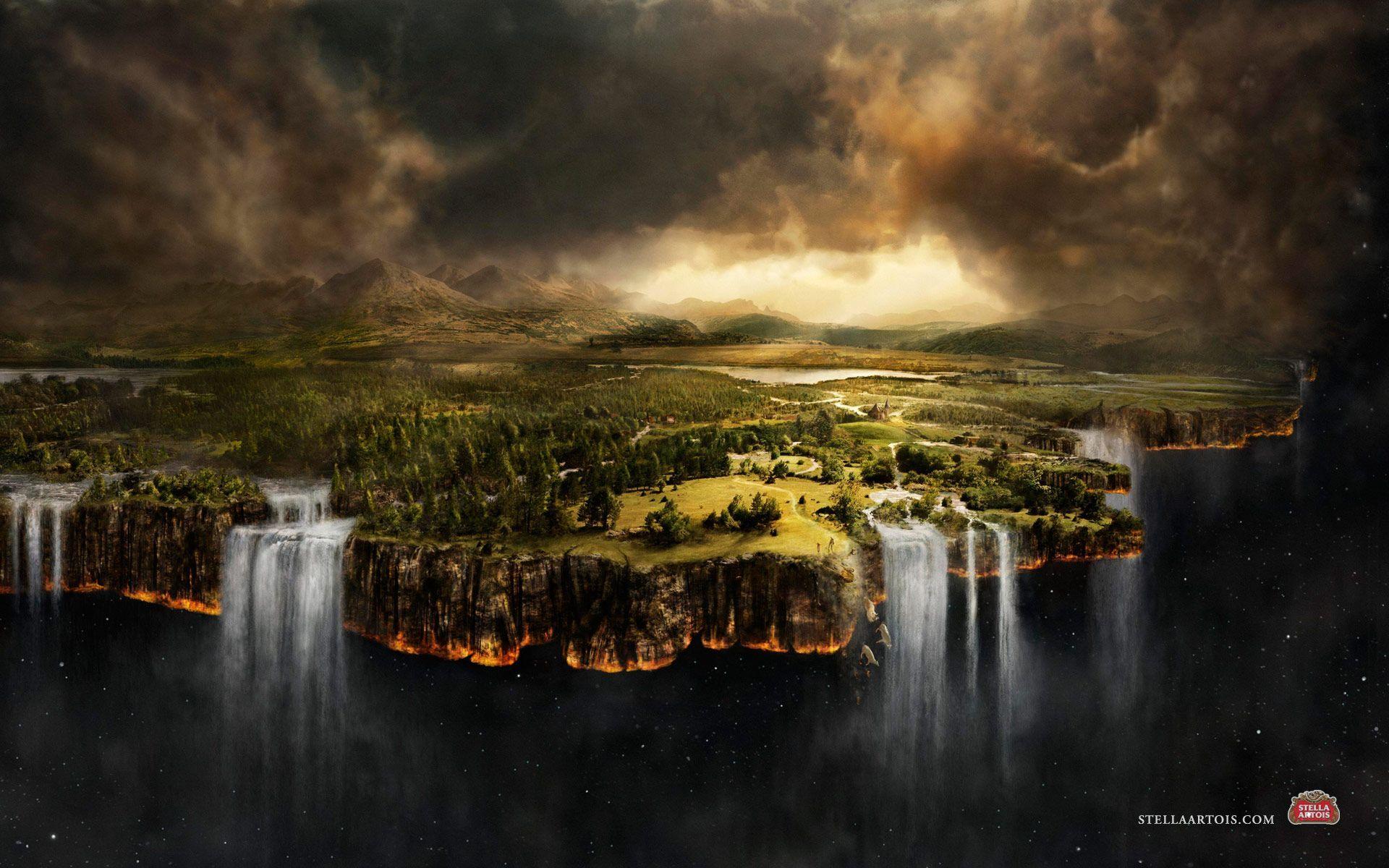 1920x1200 free surreal art screensaver. stella artois earth. screensavers