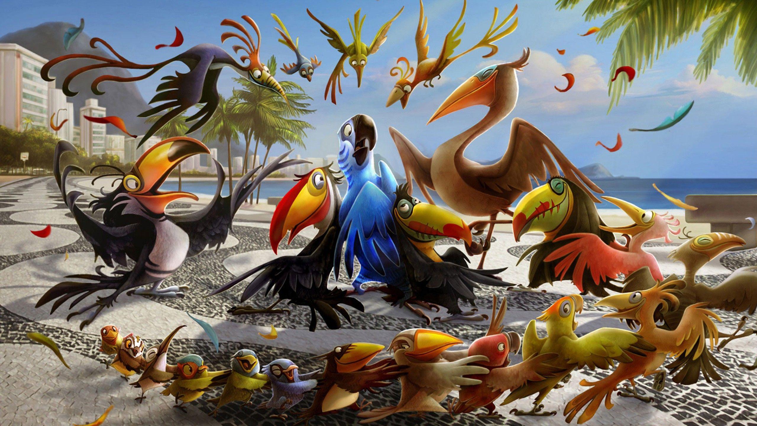 2560x1440 Free download Animated Movie Rio 2 Cartoon Wallpaper HD Desk 3224 [2560x1440] for your Desktop, Mobile & Tablet. Explore HD Cartoon Wallpaperd Cartoon Wallpaper, Cool Cartoon Wallpaper, Cartoon Network Wallpaper