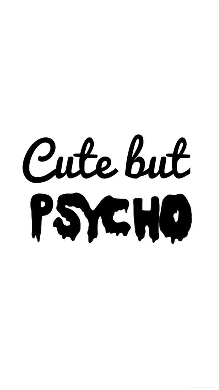 736x1309 Cute but psycho iPhone wallpaper