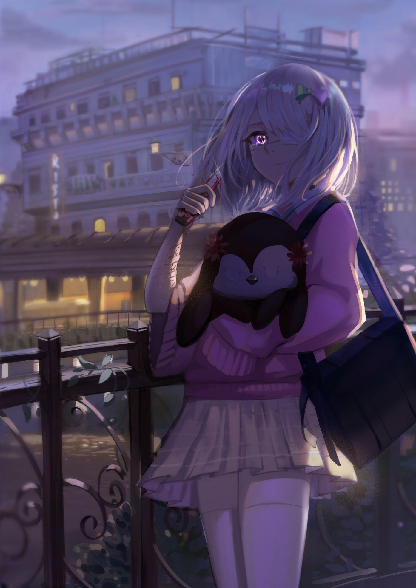 1394x1972 Magical Girl Site Wallpaper
